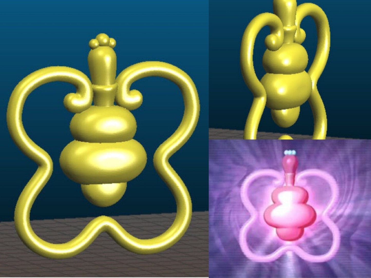 Digitaler Artikel 3D MODEL - Flora Enchantix Feen-Staub (Winx Club) - Cosplay, Kostüm. Fee der Natur