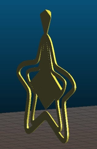 Digitaler Artikel 3D MODEL - Stella Enchantix Feen-Staub (Winx Club) - Cosplay, Kostüm. Fee der Sonne