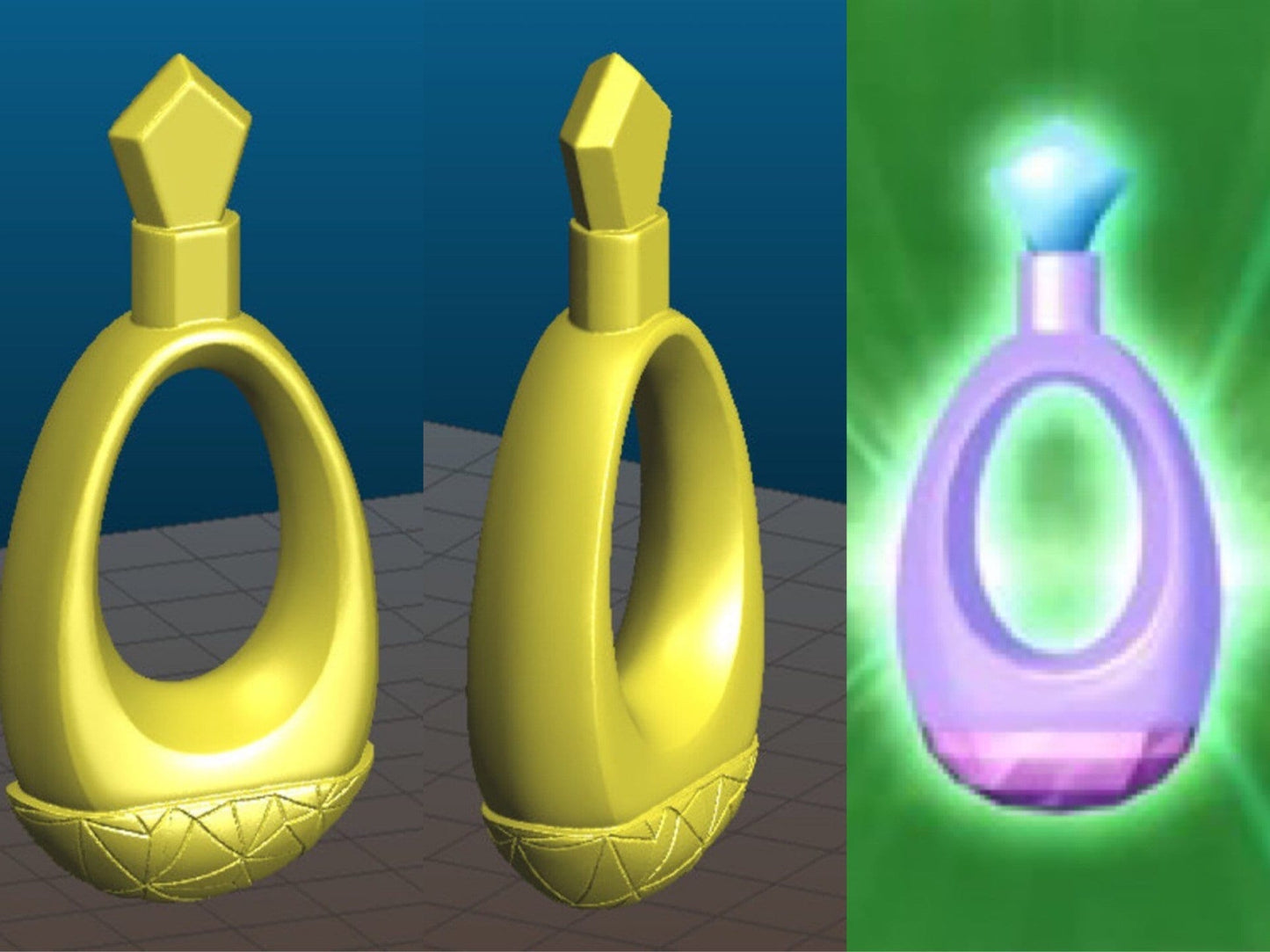 Digitaler Artikel 3D MODEL - Tecna Enchantix Feen-Staub (Winx Club) - Cosplay, Kostüm. Fee der Technologie