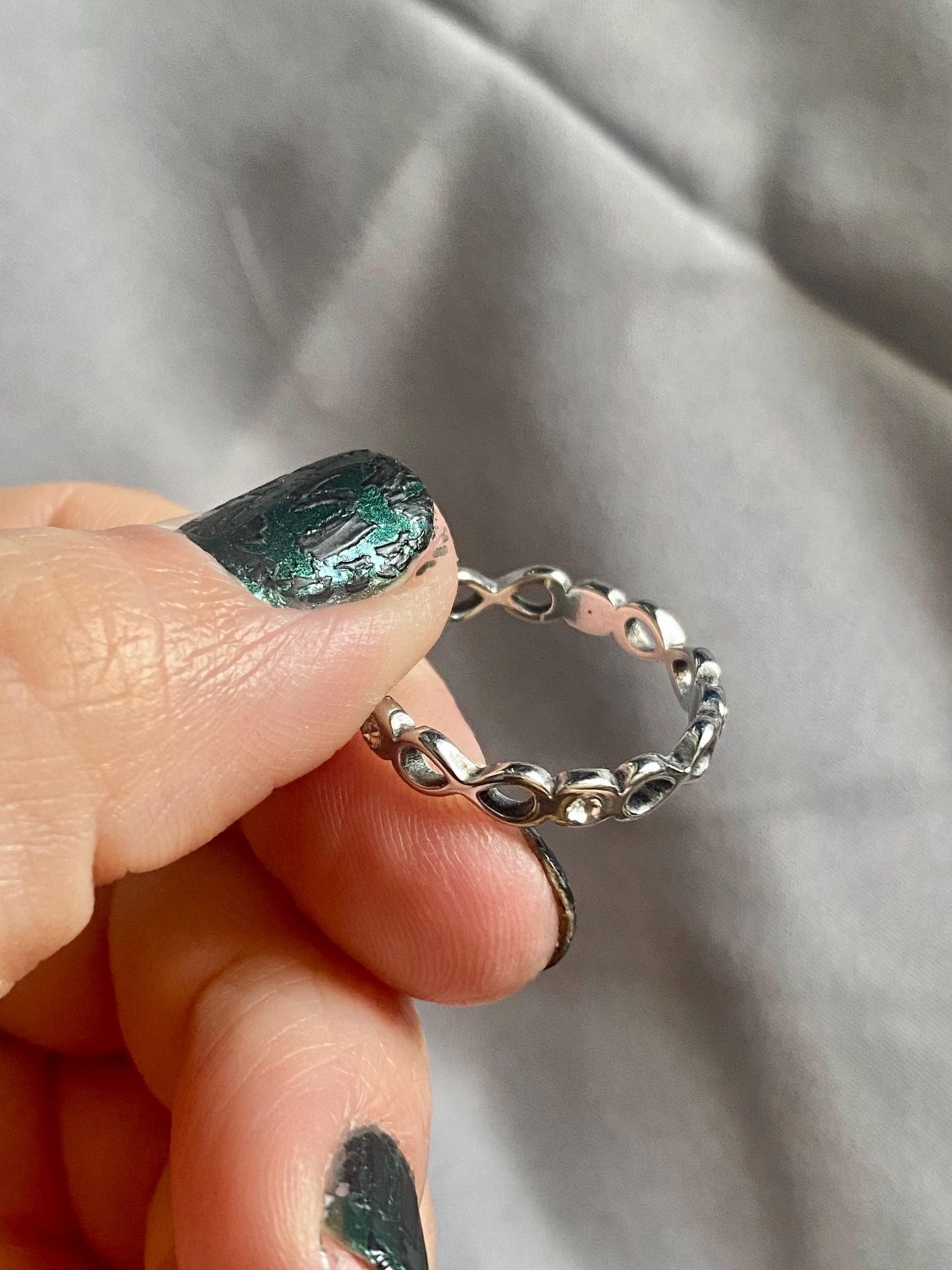 B-Ware! 8 makes 1 Team - Gold & Silber Ring inspiriert von ATEEZ