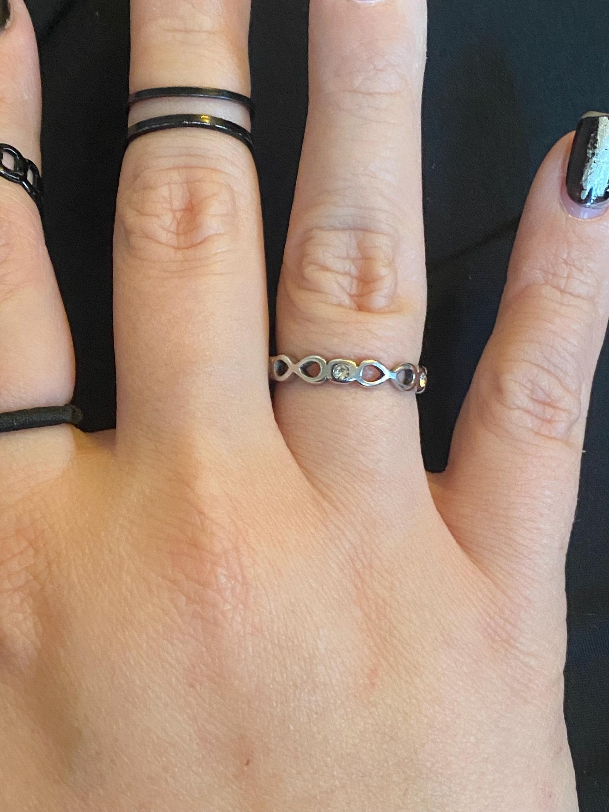 8 makes 1 Team - Gold & Silber Ring inspiriert von ATEEZ