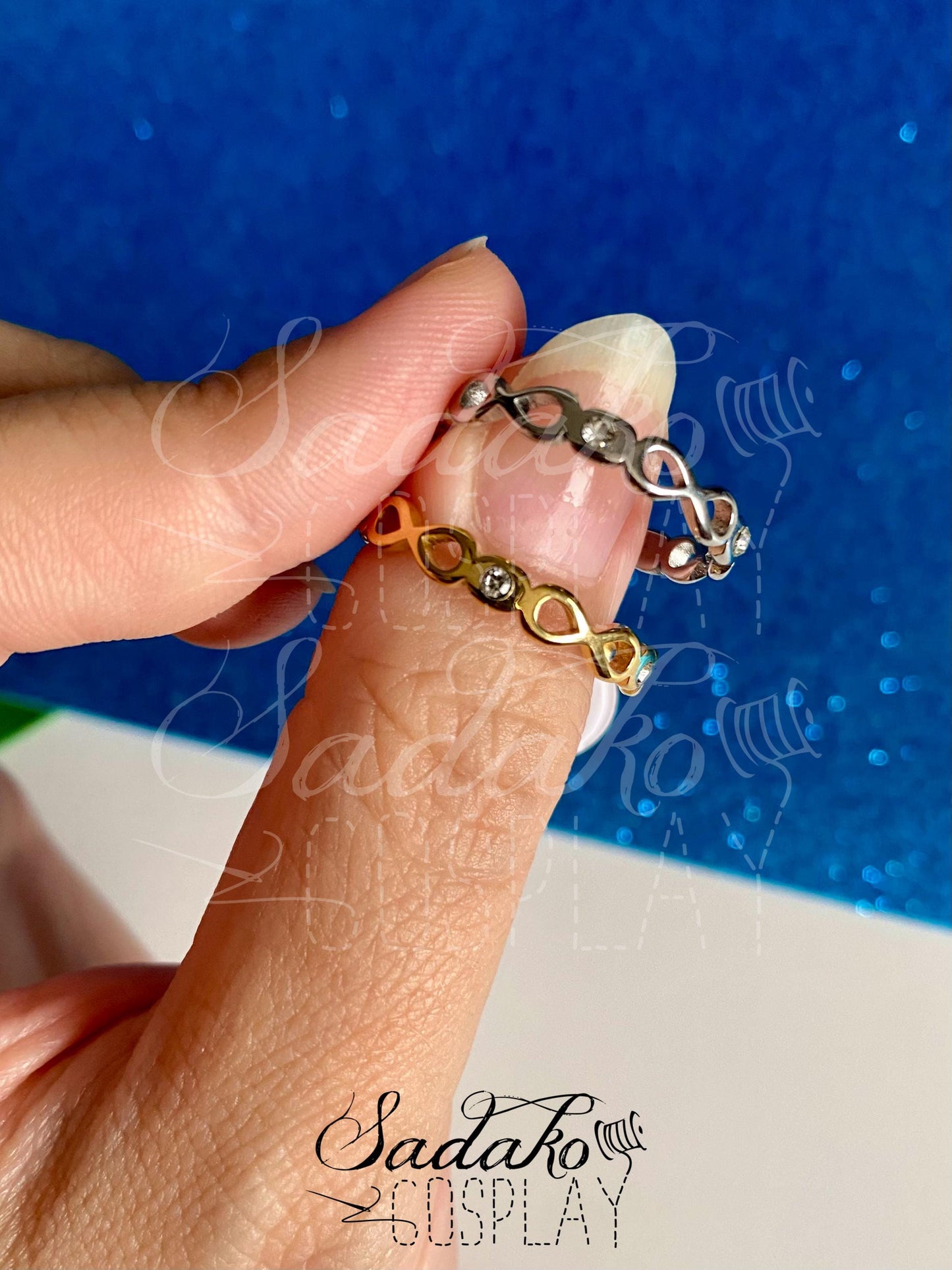 8 makes 1 Team - Gold & Silber Ring inspiriert von ATEEZ