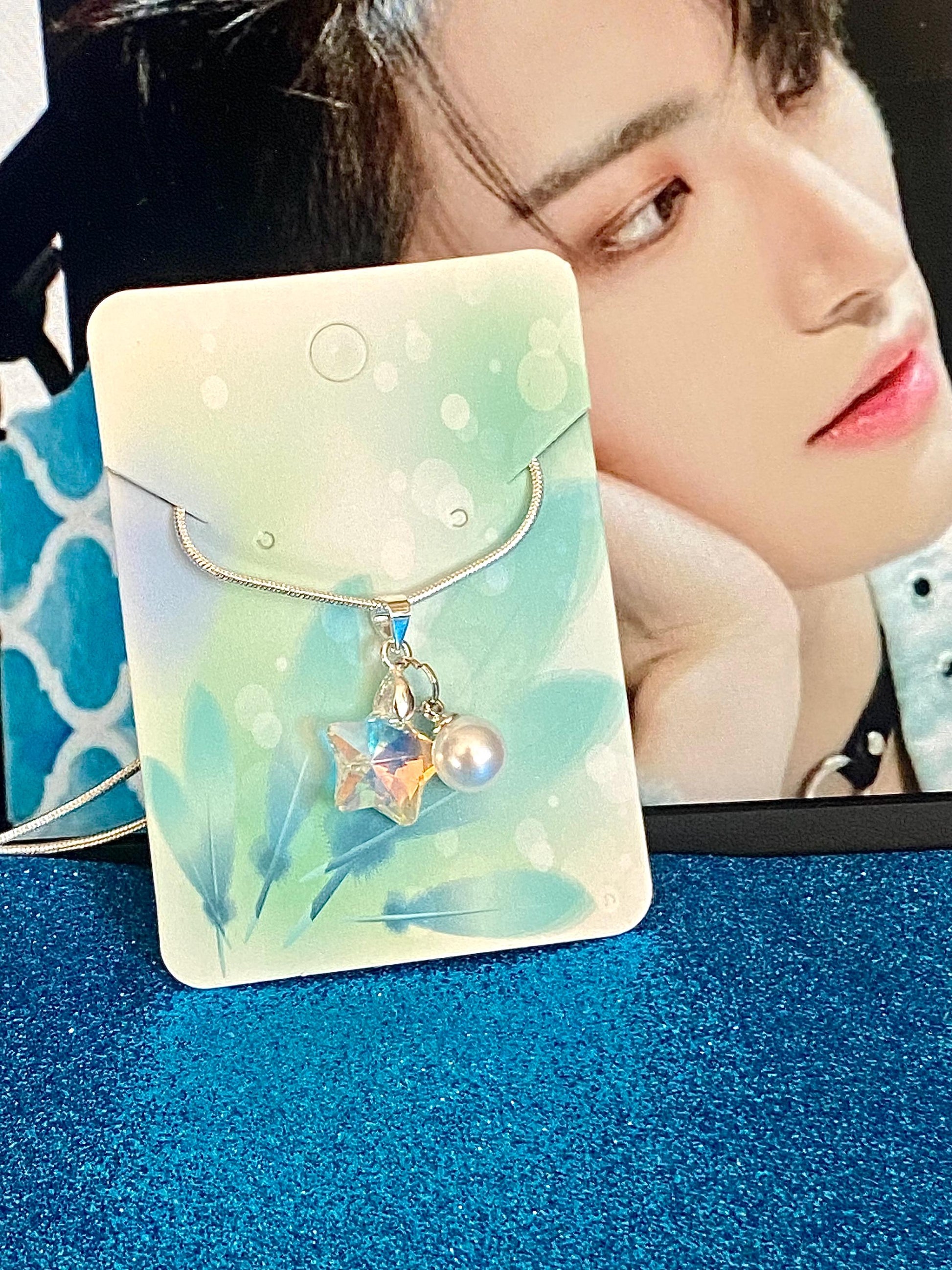 Shinestar Stern Halskette, inspiriert von Ateez Park Seonghwa