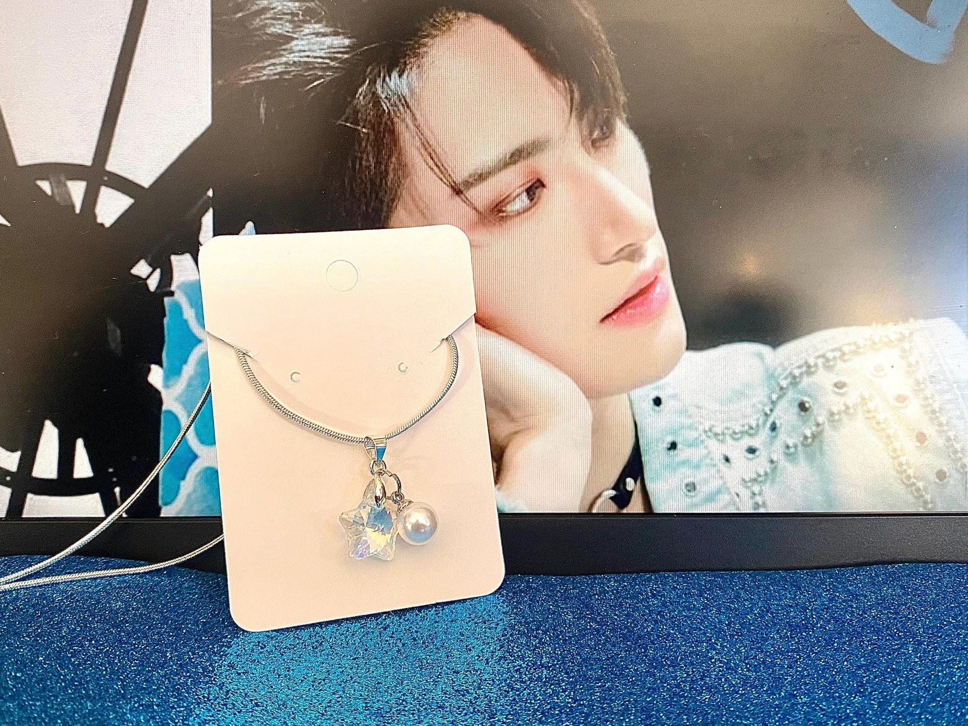 Shinestar Stern Halskette, inspiriert von Ateez Park Seonghwa