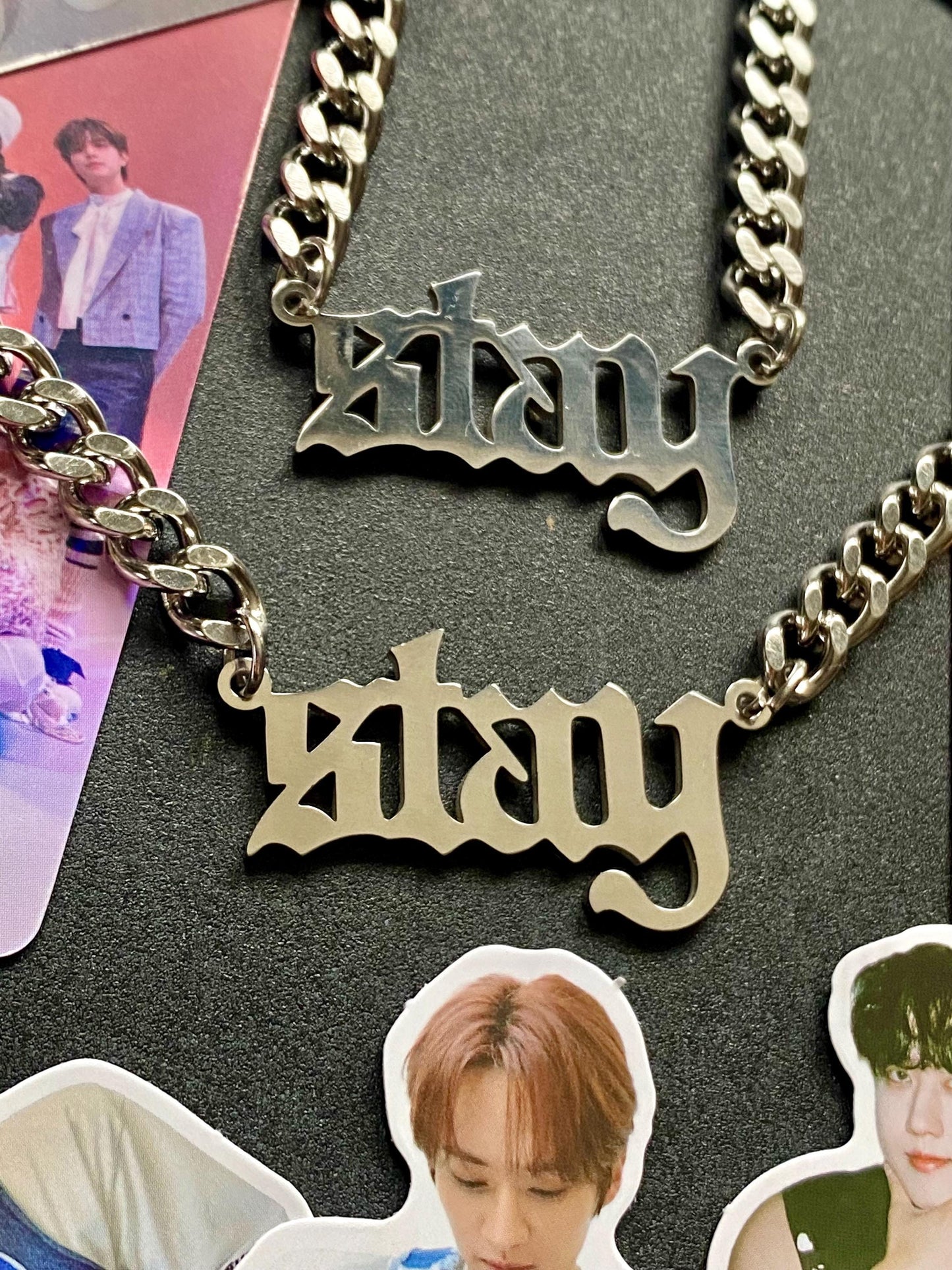 Stray Kids STAY Halskette, silbern