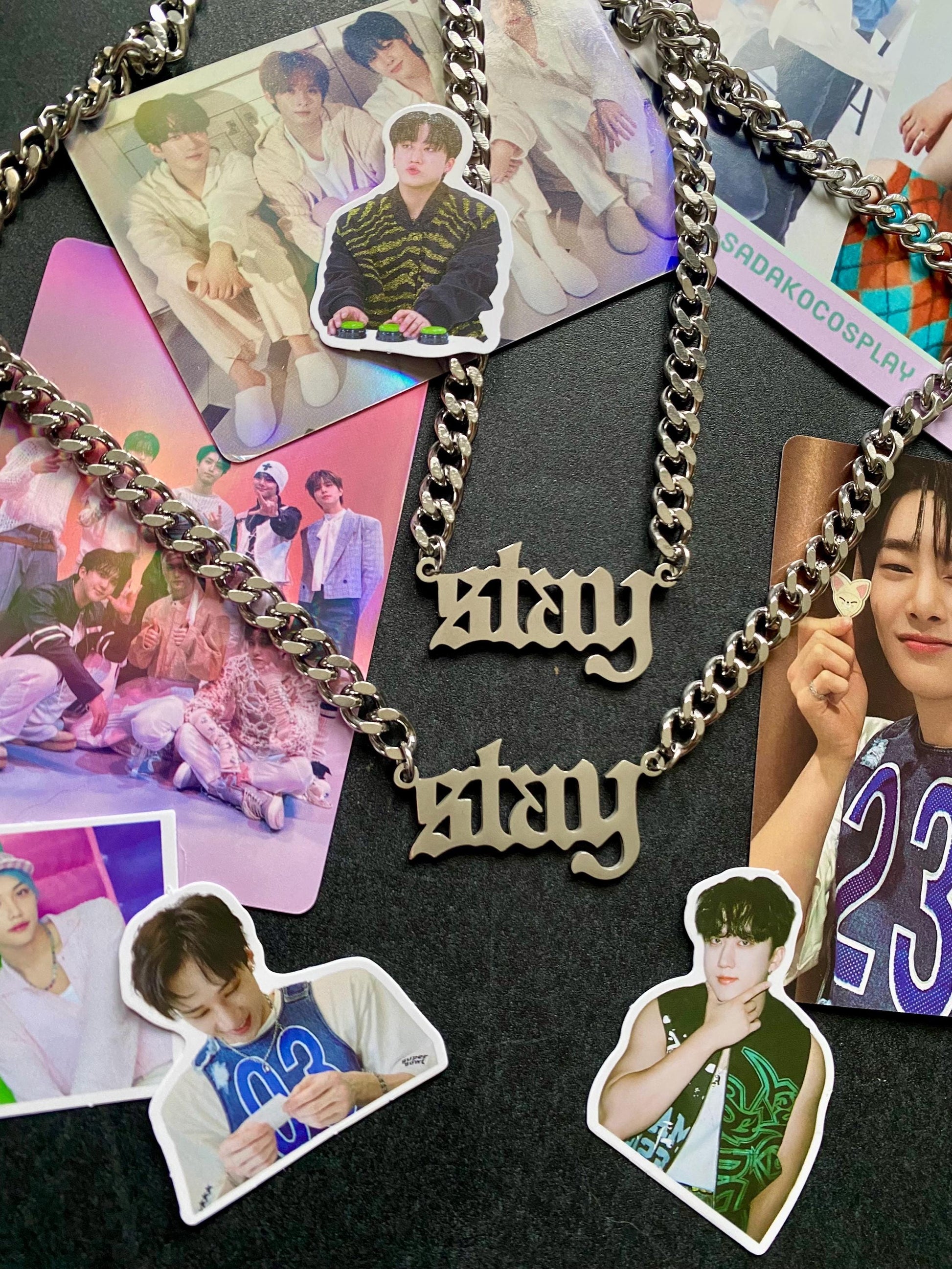 Stray Kids STAY Halskette, silbern