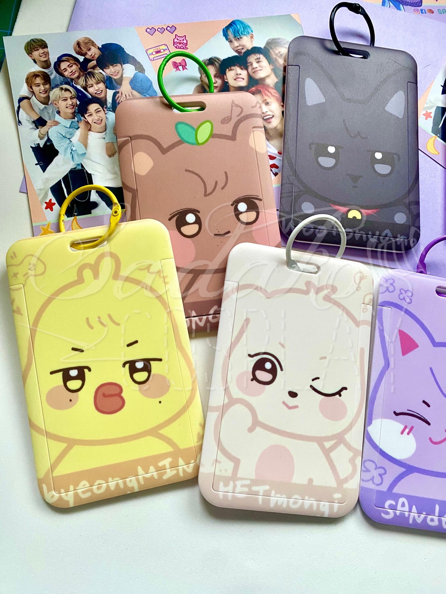 Aniteez Photocard Holder, Ateez Fotokarten Halter