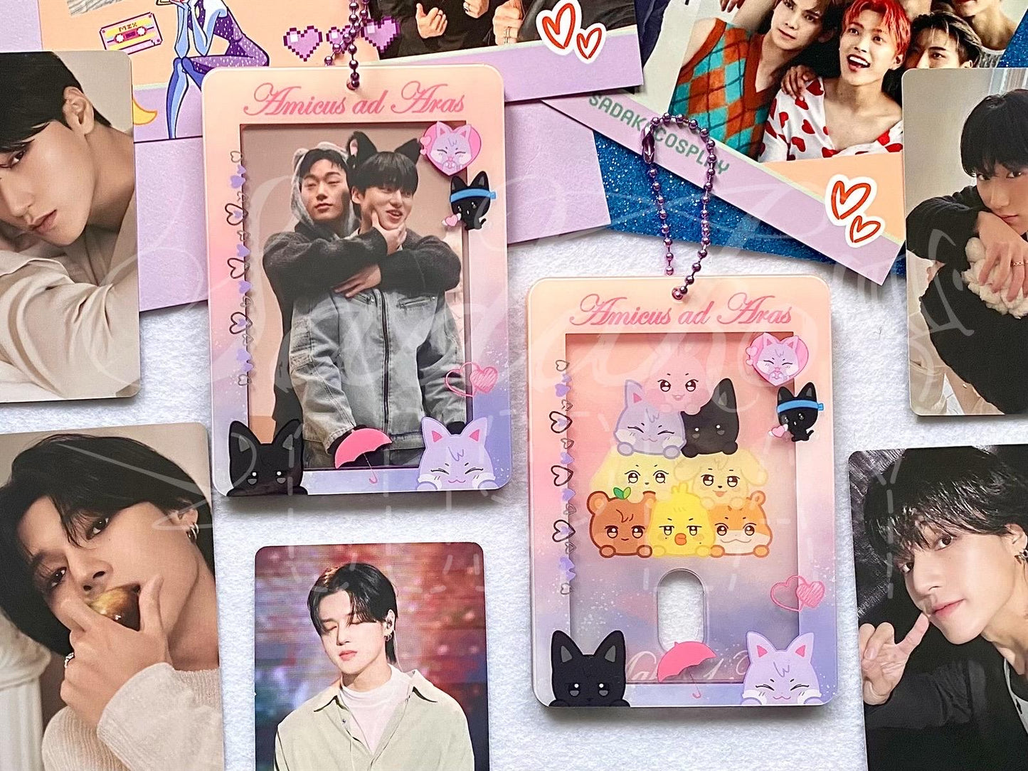 ATEEZ Woosan "Amicus ad Aras" Acrylic Photocard Holder