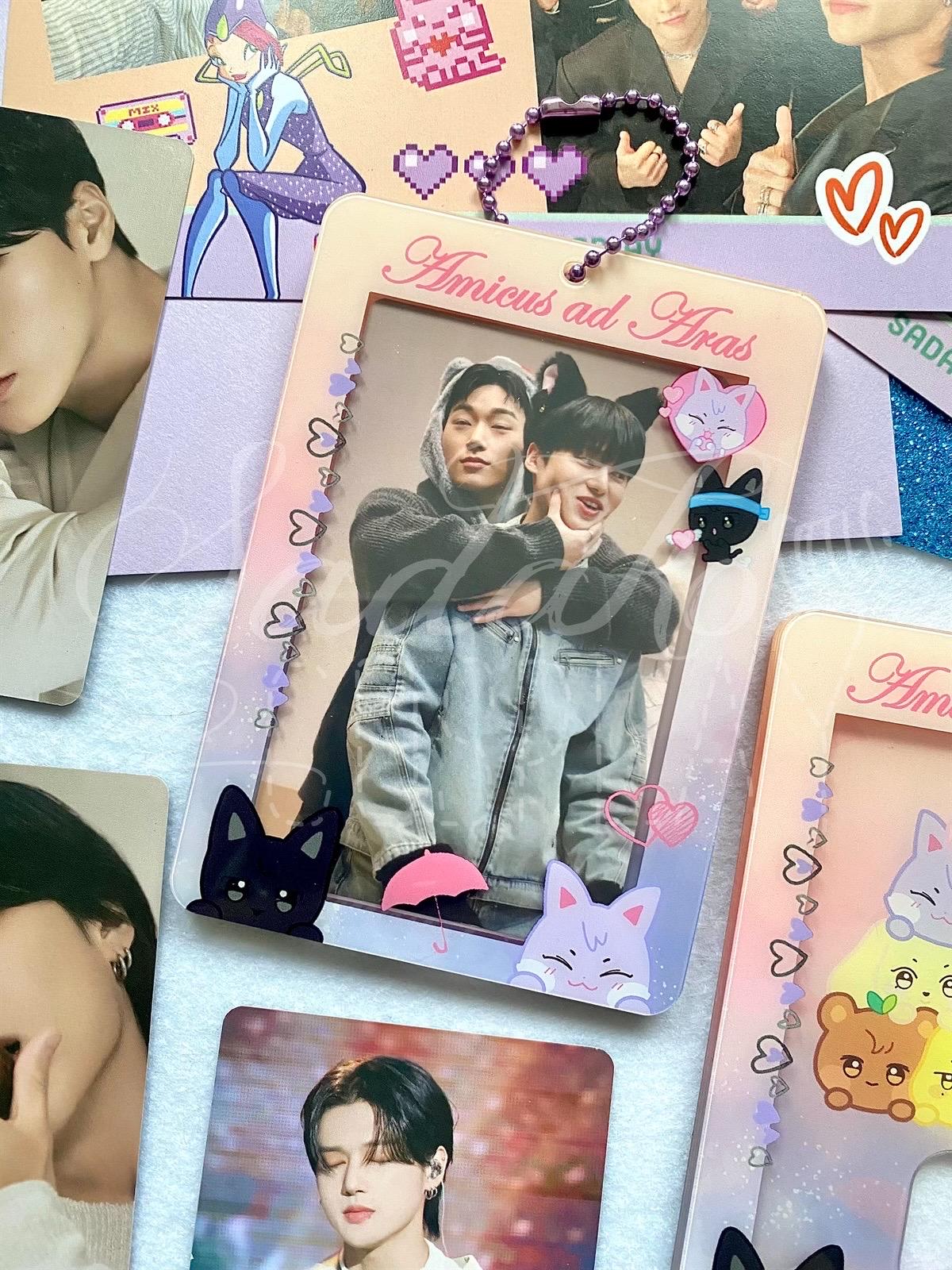 ATEEZ Woosan "Amicus ad Aras" Acrylic Photocard Holder