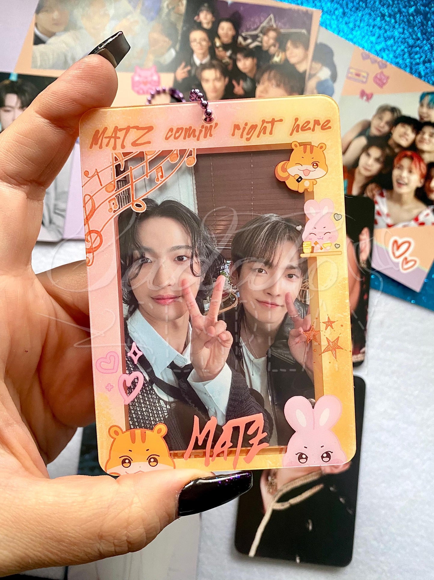 ATEEZ Matz Acrylic Photocard Holder