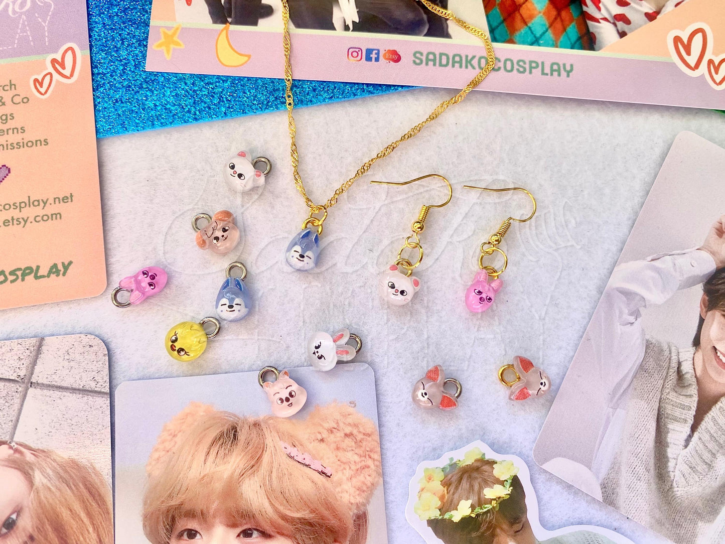 Stray Kids SKZOO Mini Anhänger mit Öse