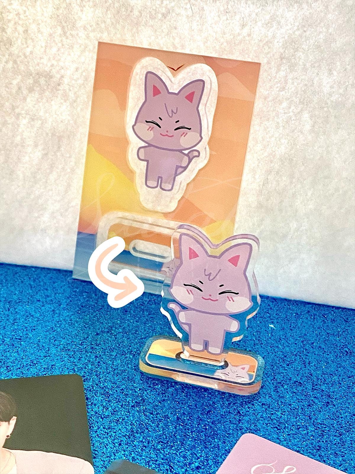 Aniteez Mini Acrylic Stand ATEEZ Aufsteller Deko