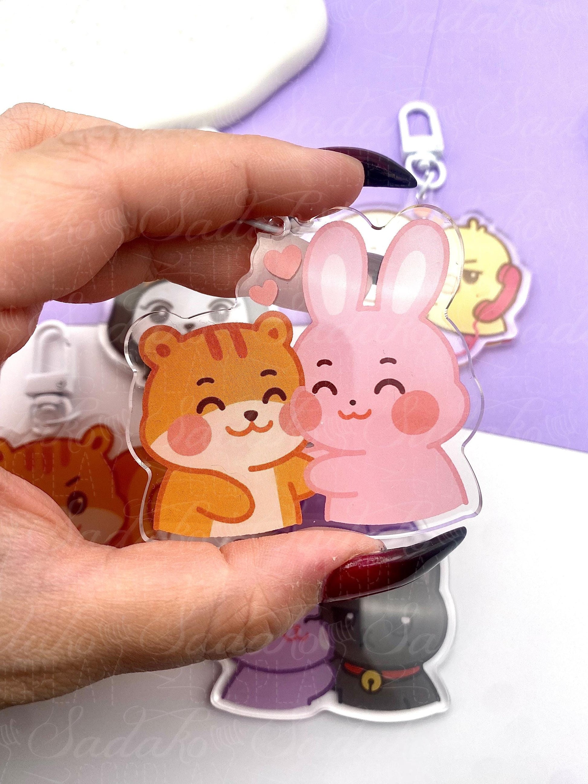 ATEEZ Matz Acryl Keychain