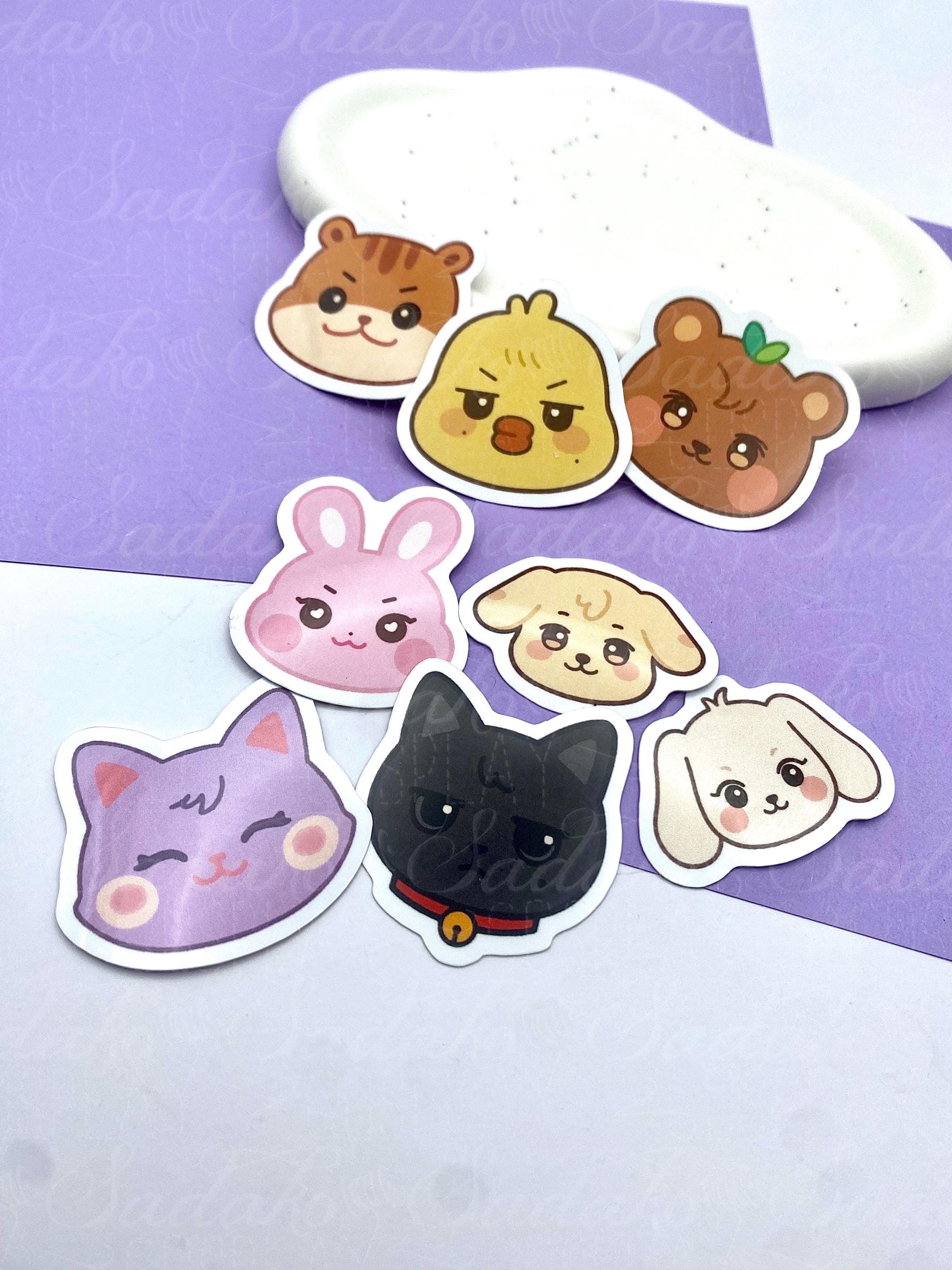 Ateez Aniteez Vinyl Mini Sticker