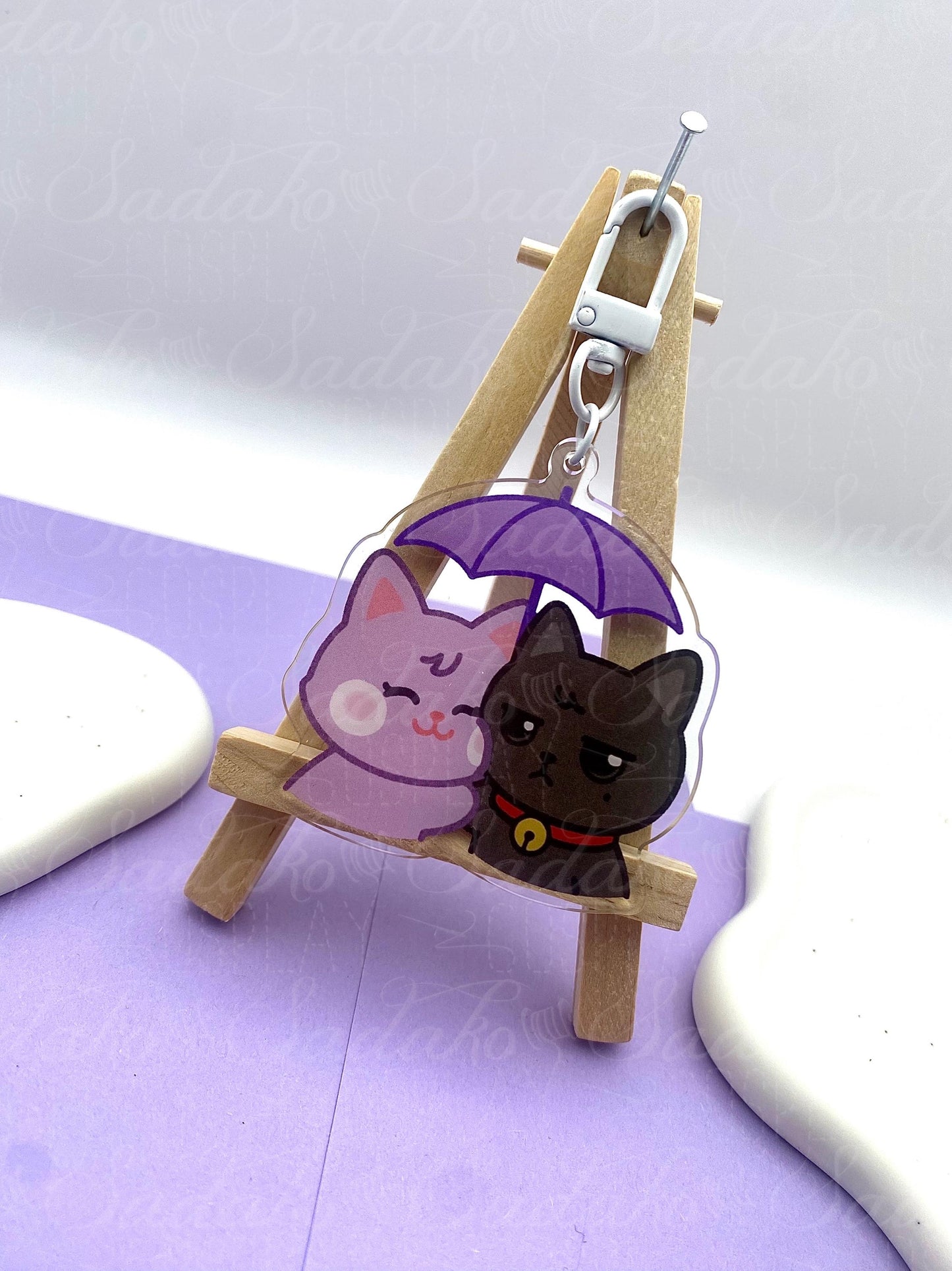 ATEEZ WooSan Acryl Keychain, Wooyoung & San Aniteez