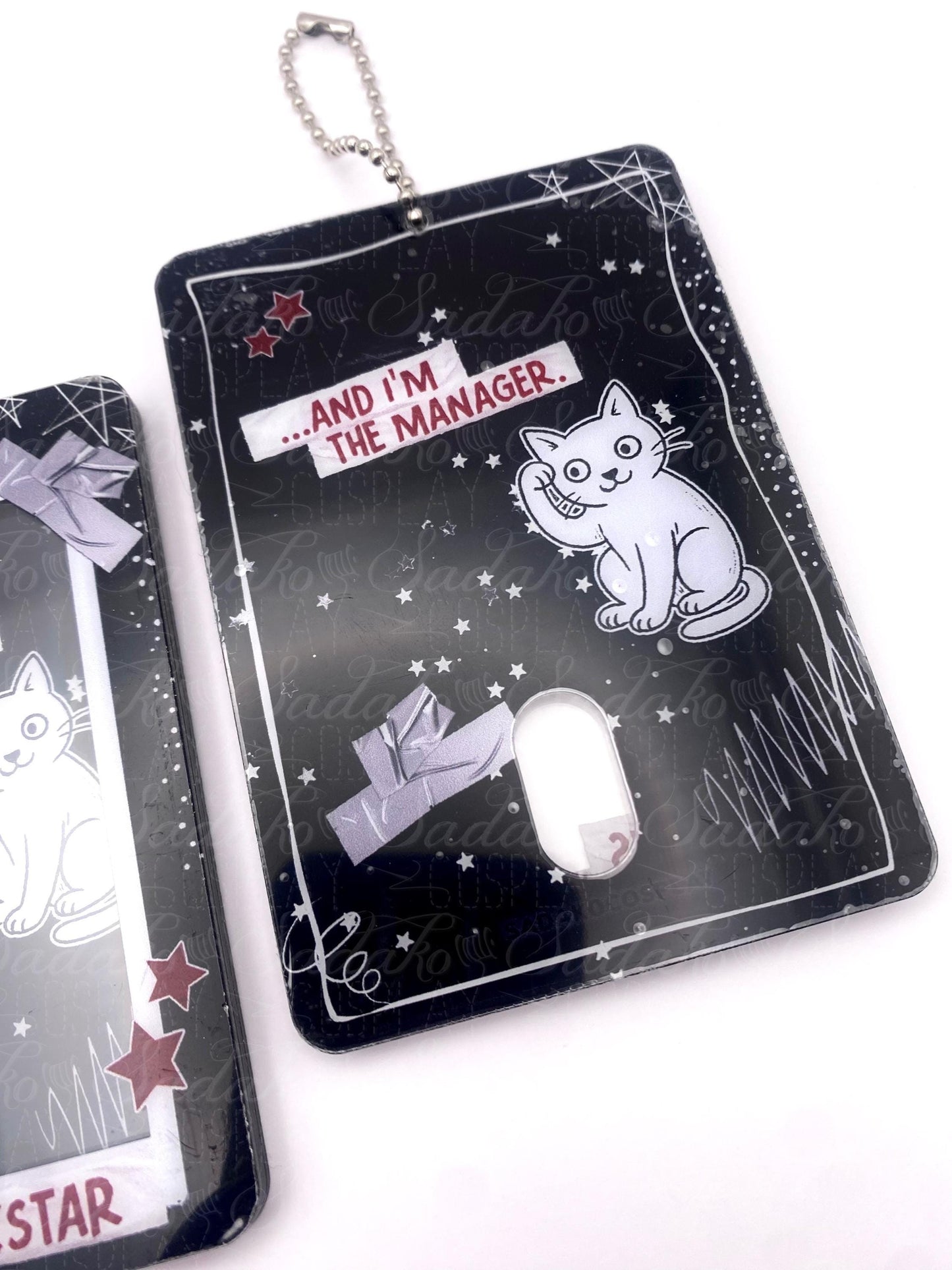 My Cat is a Rockstar Acrylic Photocard Holder