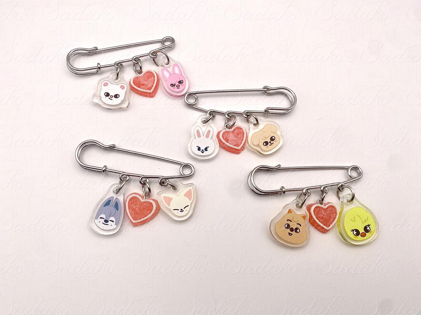 Stray Kids SKZOO Brosche - Mix & Match