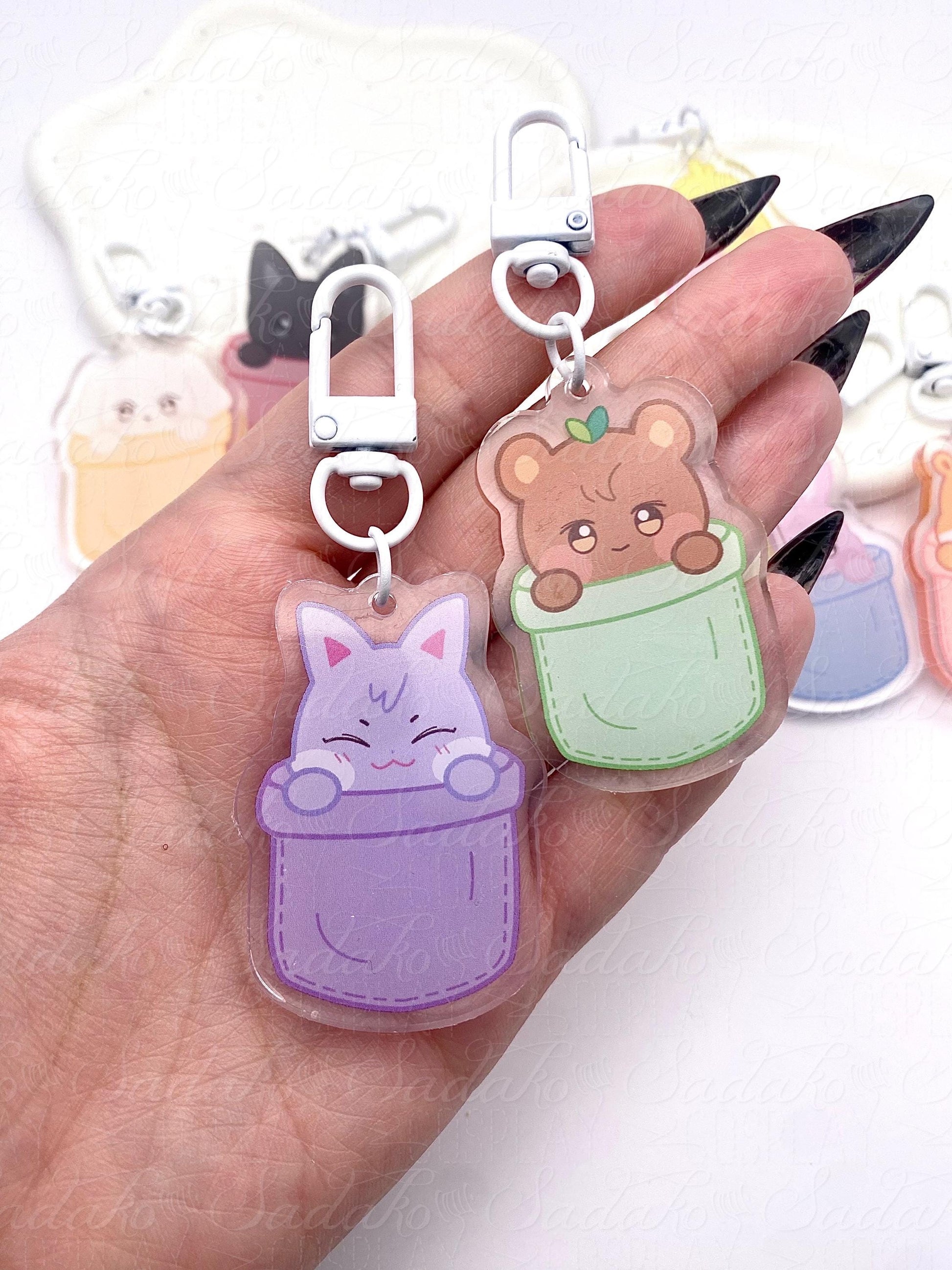 Aniteez in a pocket Keychain