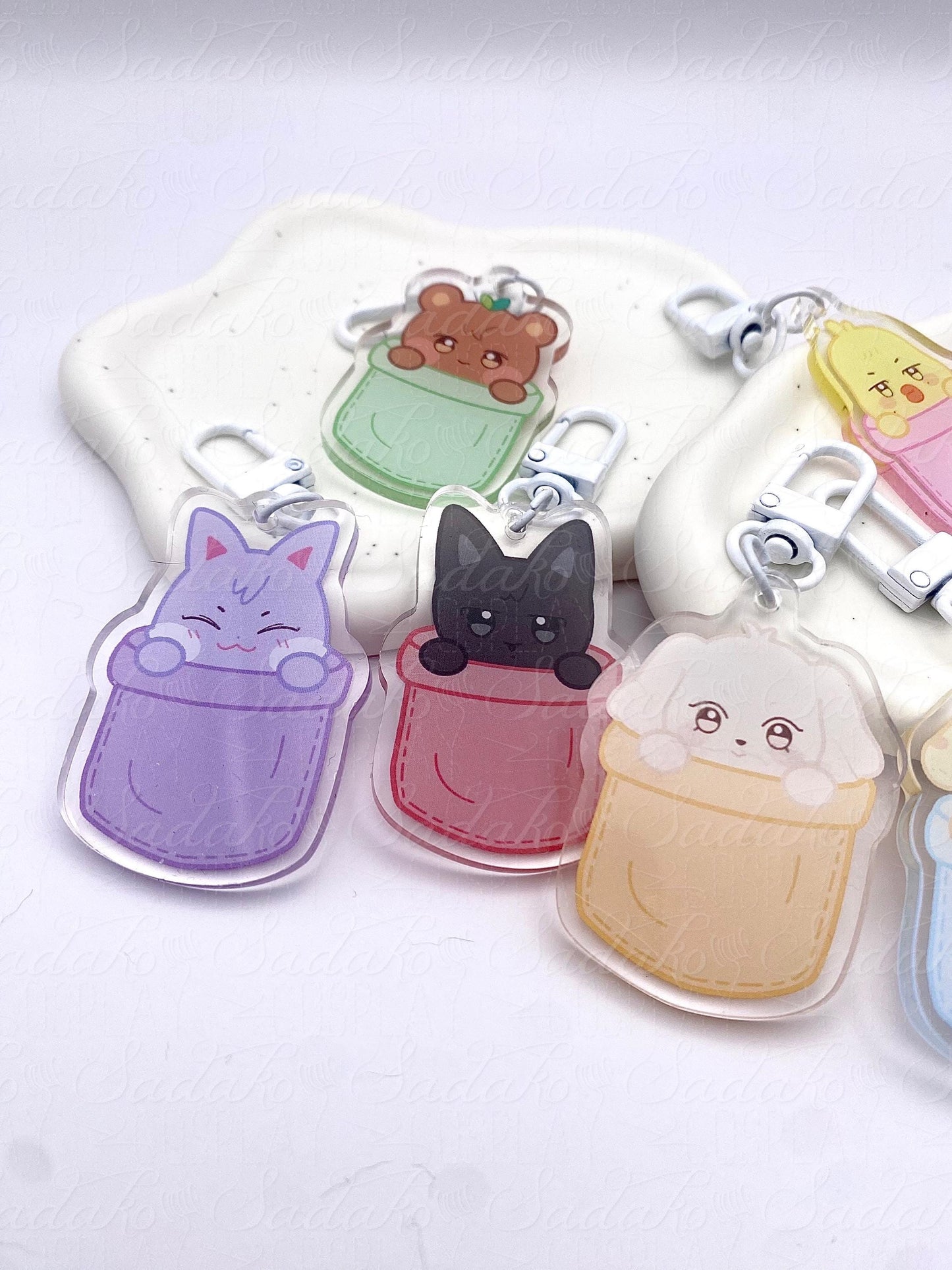 Aniteez in a pocket Keychain