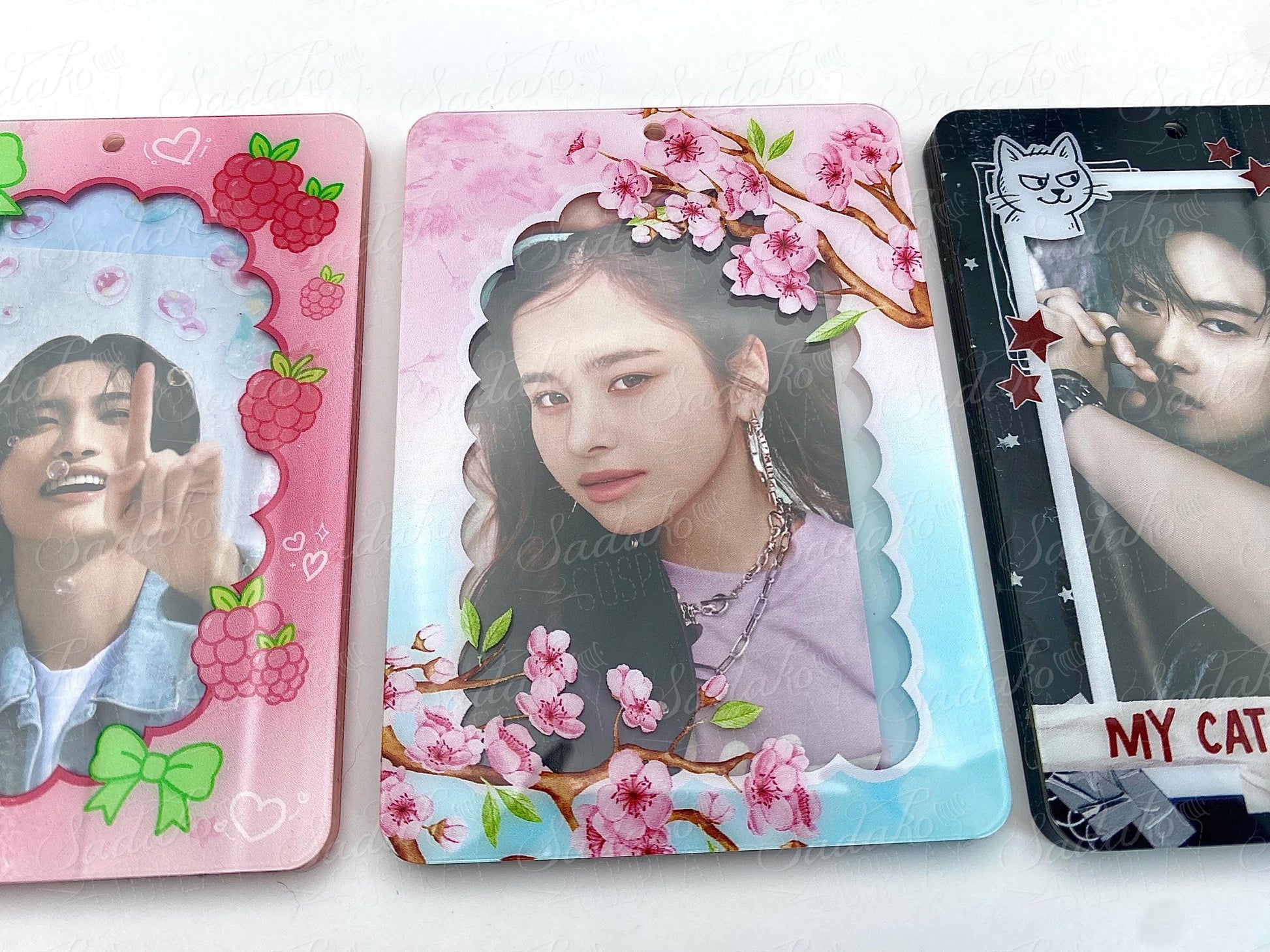 Japan Sakura Photocard Holder, Kirschblüten