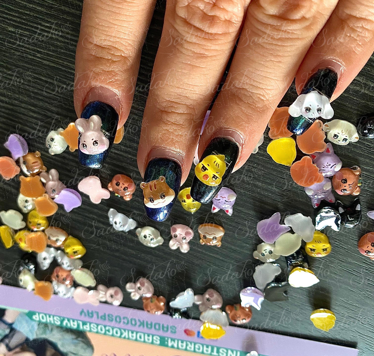 B-Ware ATEEZ "Aniteez" flatback Acryl charms - 50 Stück