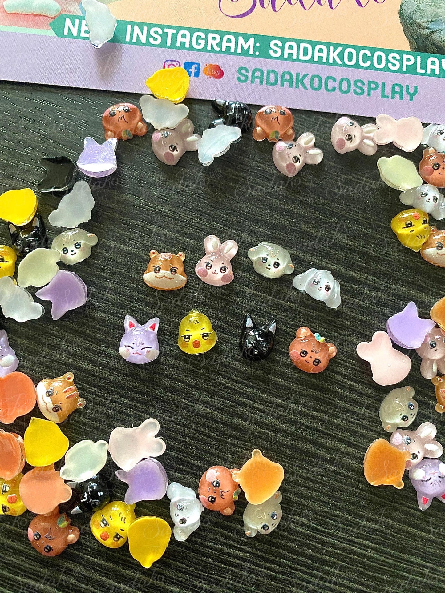 B-Ware ATEEZ "Aniteez" flatback Acryl charms - 50 Stück