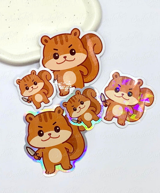 Ateez Jjoongrami Wetlherrschaft - Vinyl Sticker Pack, 5-teilig