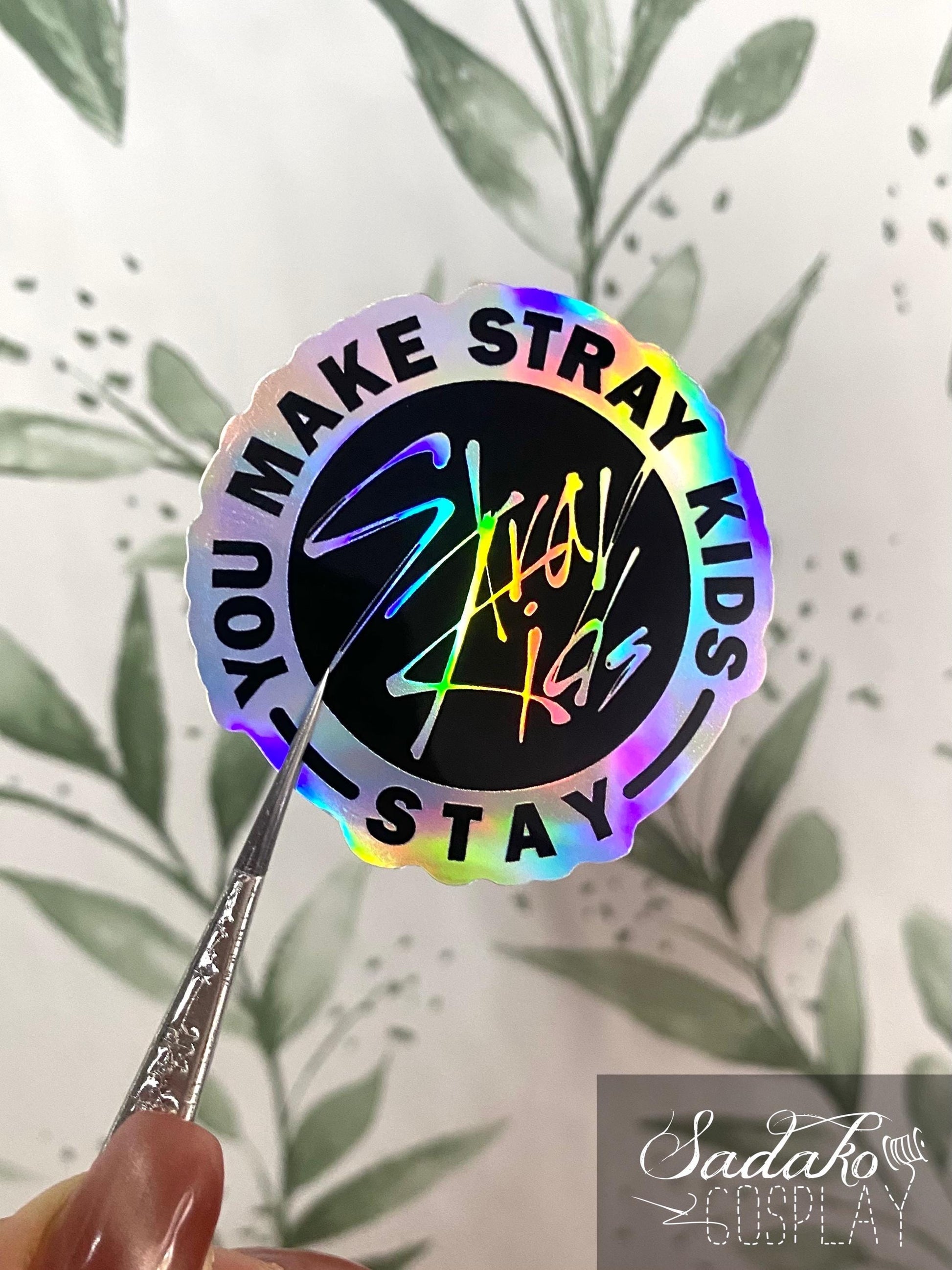 Stray Kids Vinyl Holo Sticker