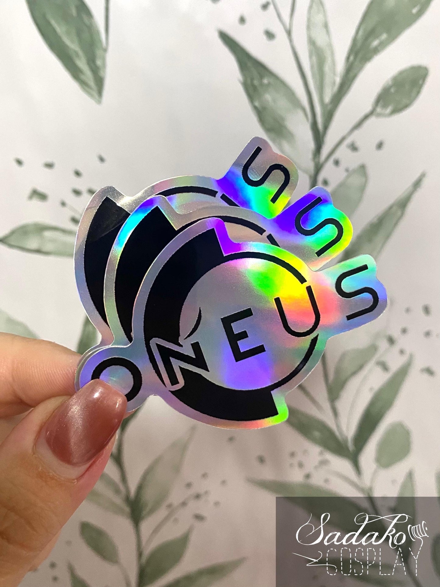Oneus Holo laser Sticker, K-Pop wasserfester Vinyl Aufkleber