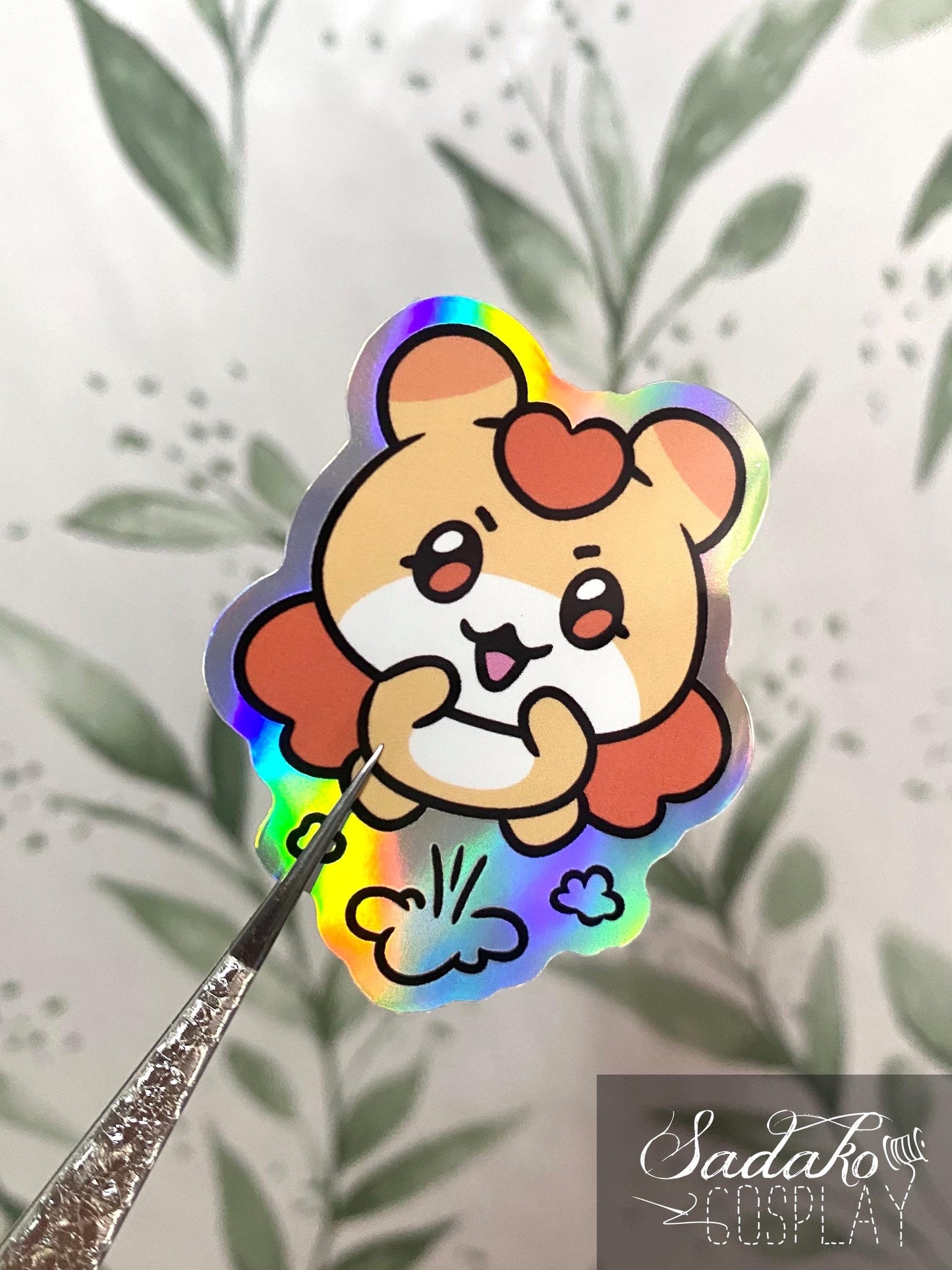 ATEEZ Mighteez inspirierte Holo-Sticker, K-Pop Atiny, wasserfest Hologramm Regenbogen