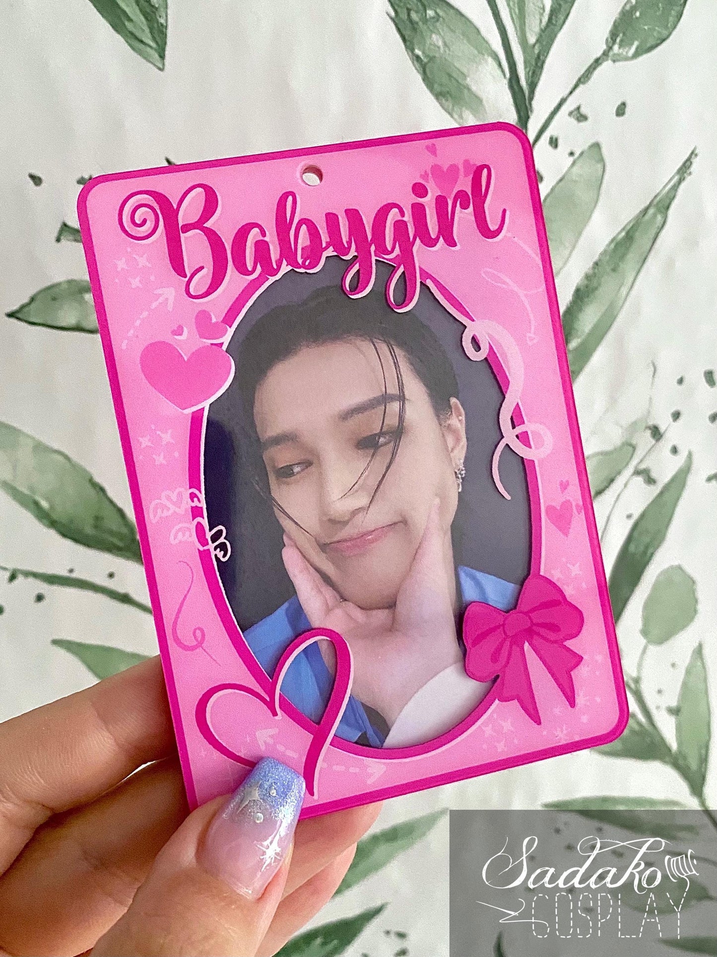Kawaii Babygirl K-Pop Acrylic Photocard Holder