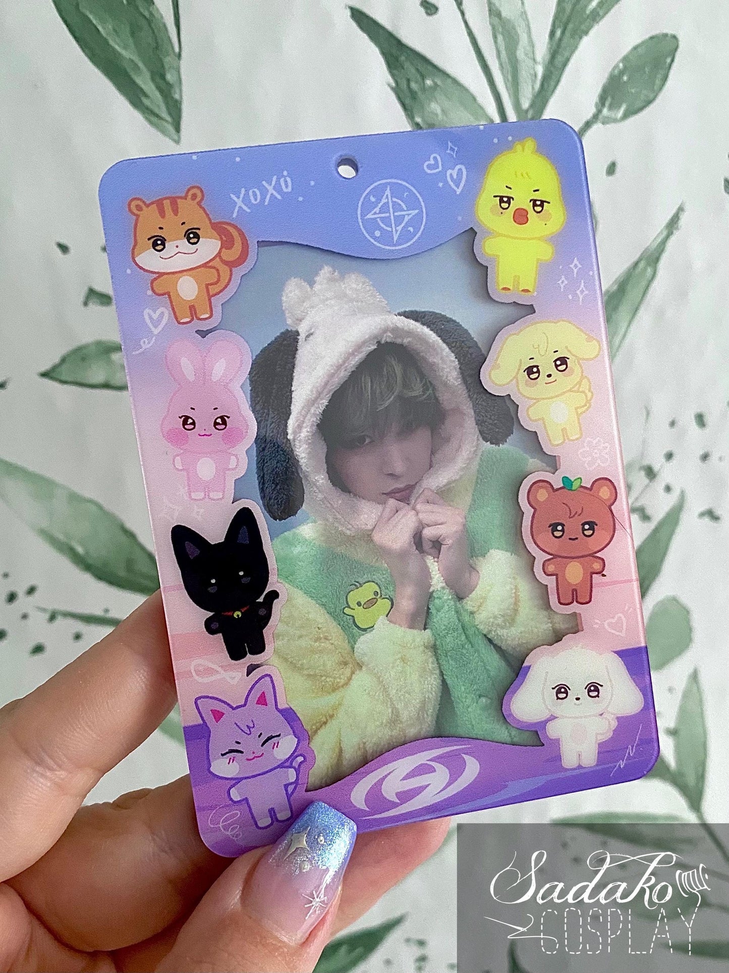 ATEEZ OT8 Acrylic Photocard Holder