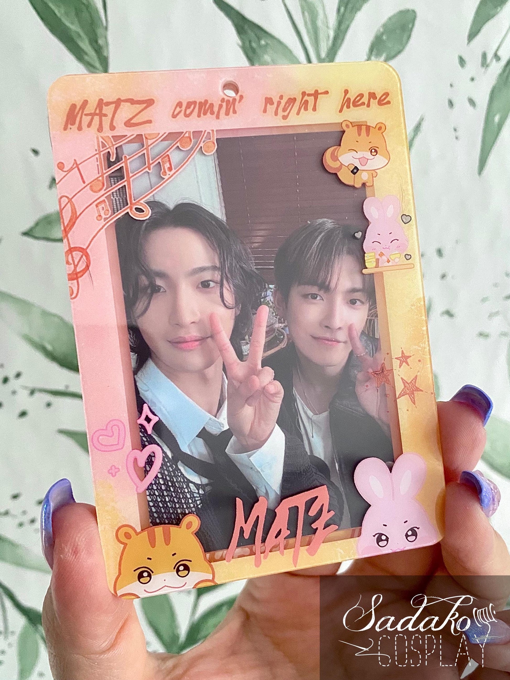 ATEEZ Matz Acrylic Photocard Holder