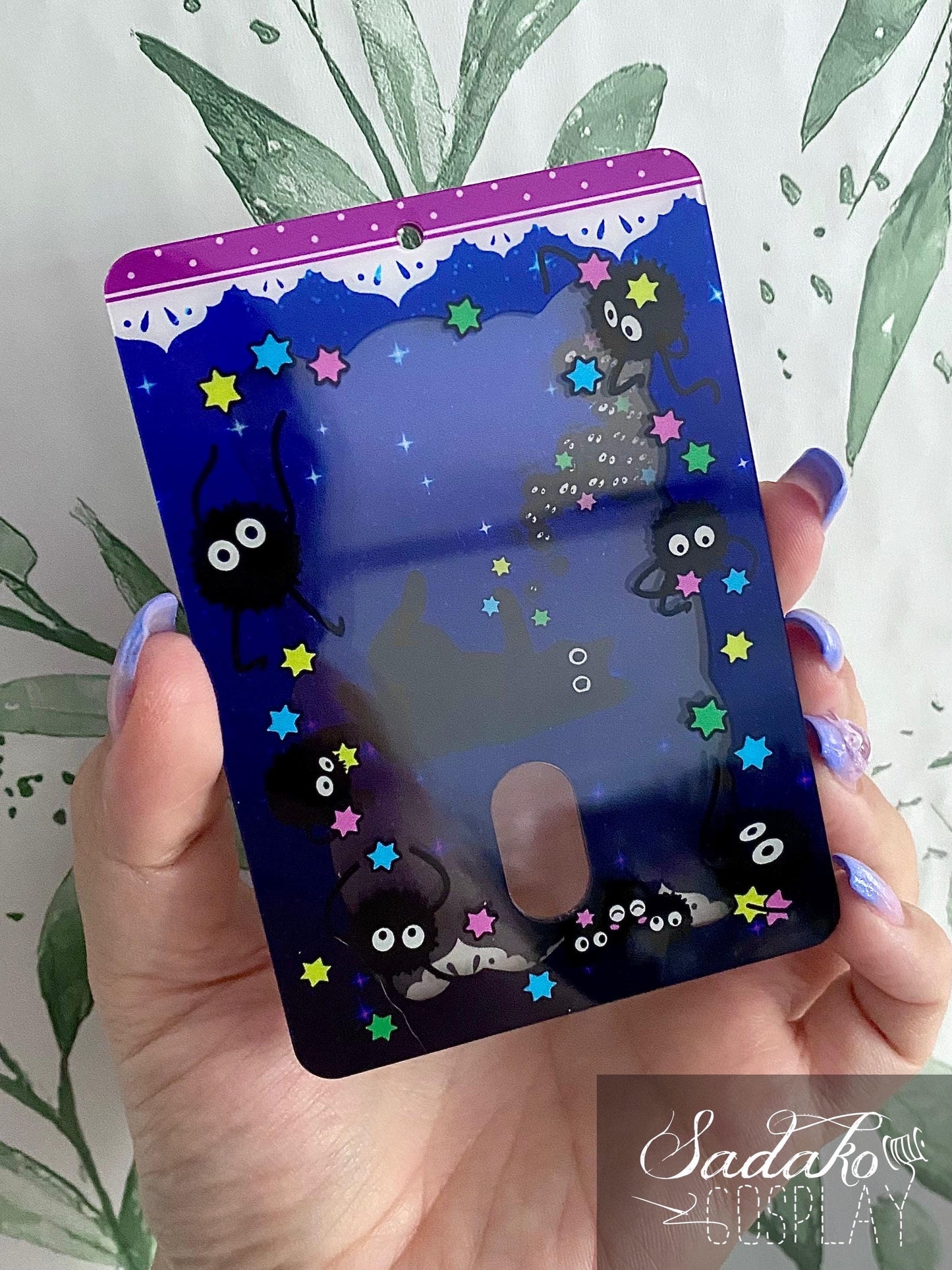 Susuwatari Soot Spirit K-Pop Acrylic Photocard Holder