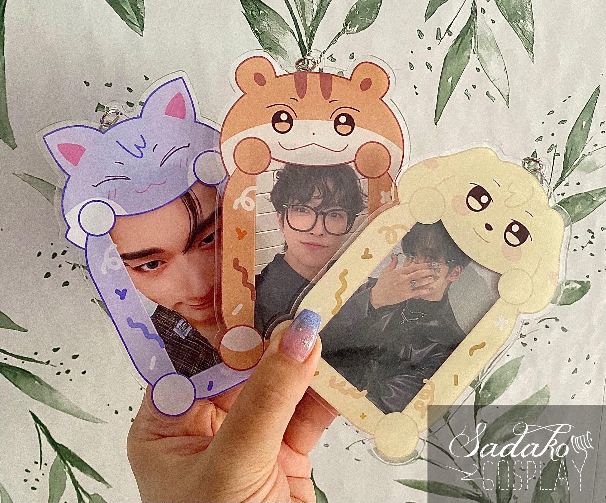 ATEEZ Aniteez Photocard Holder, Atiny K-Pop Fotokarten Halter Acryl