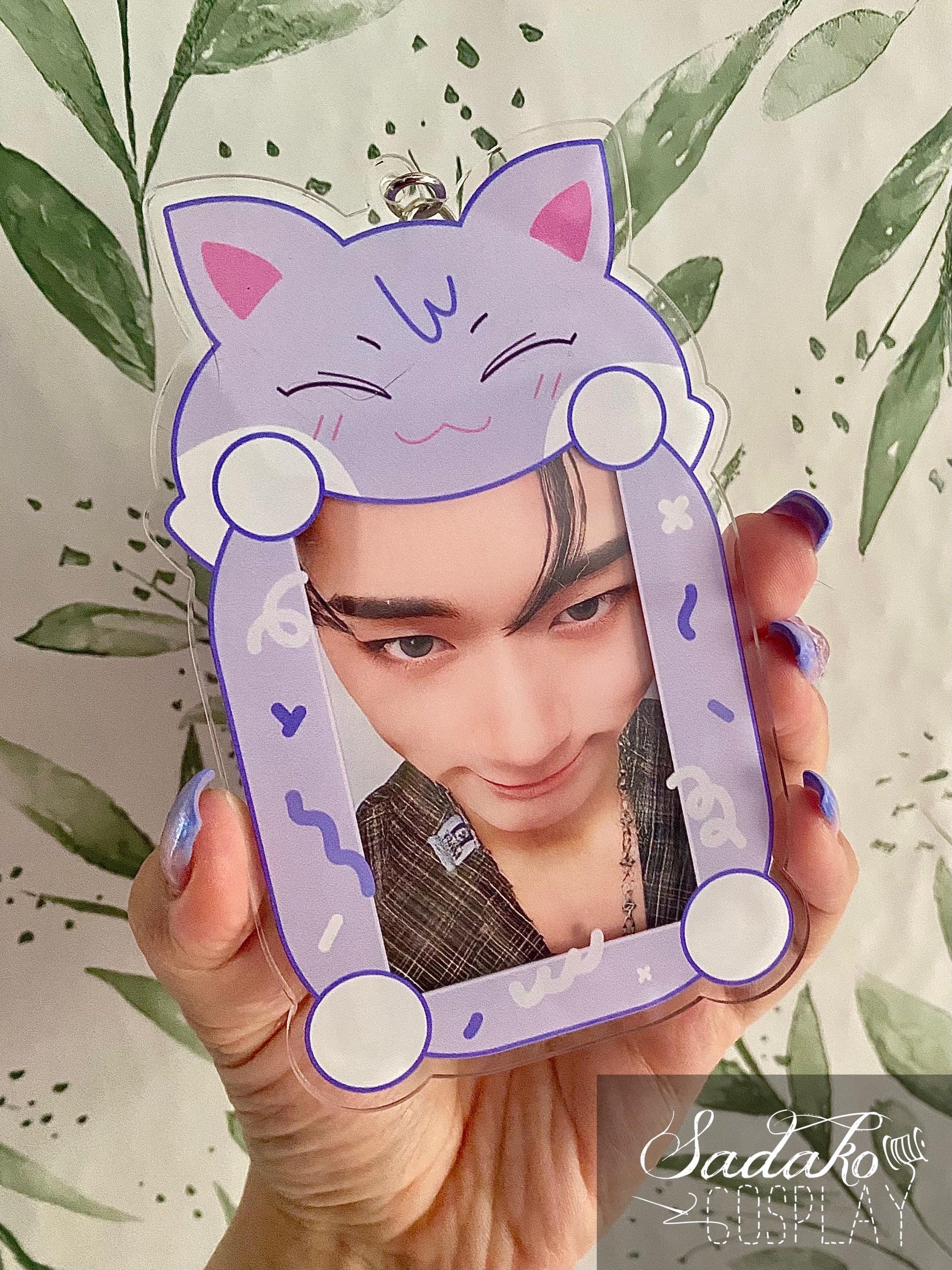 ATEEZ Aniteez Photocard Holder, Atiny K-Pop Fotokarten Halter Acryl