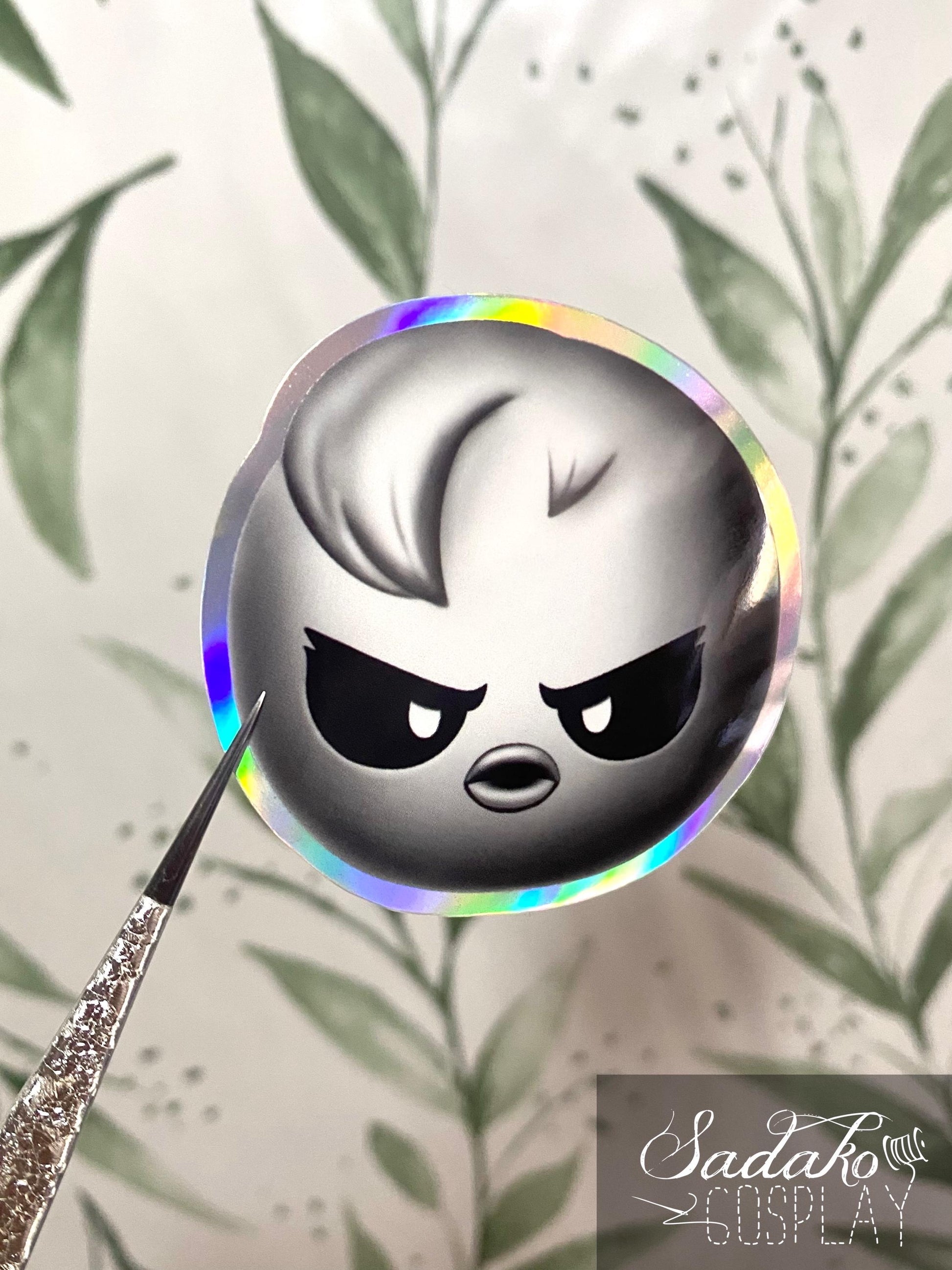 Evil SKZOO Holo laser Sticker, Stray Kids K-Pop wasserfester Vinyl Aufkleber