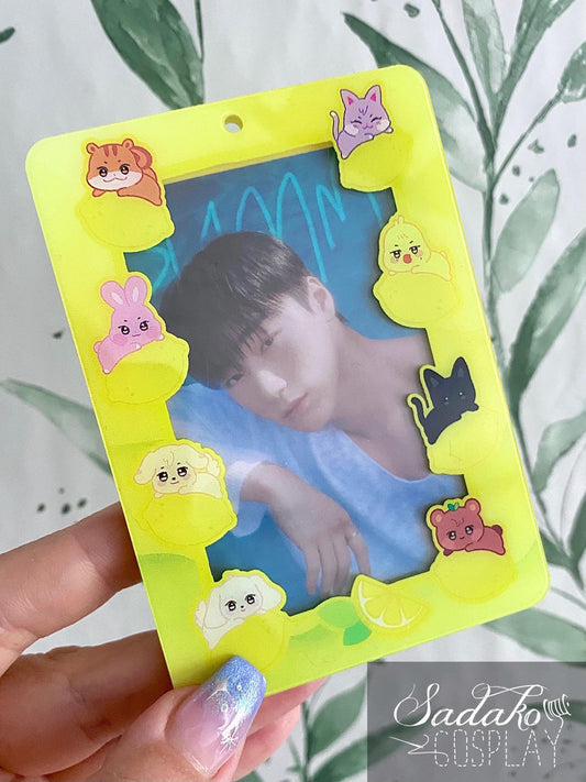 ATEEZ Lemon Drop OT8 Acrylic Photocard Holder
