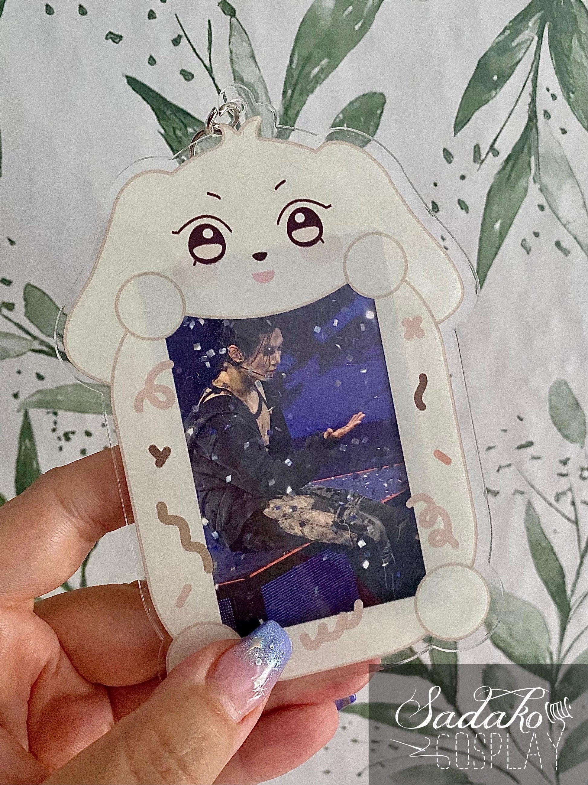 ATEEZ Aniteez Photocard Holder, Atiny K-Pop Fotokarten Halter Acryl