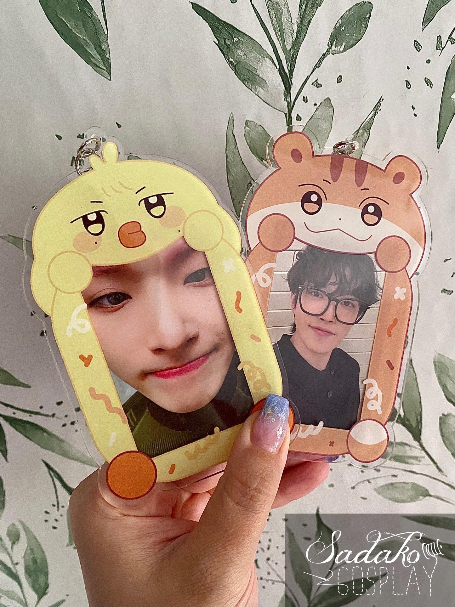 ATEEZ Aniteez Photocard Holder, Atiny K-Pop Fotokarten Halter Acryl