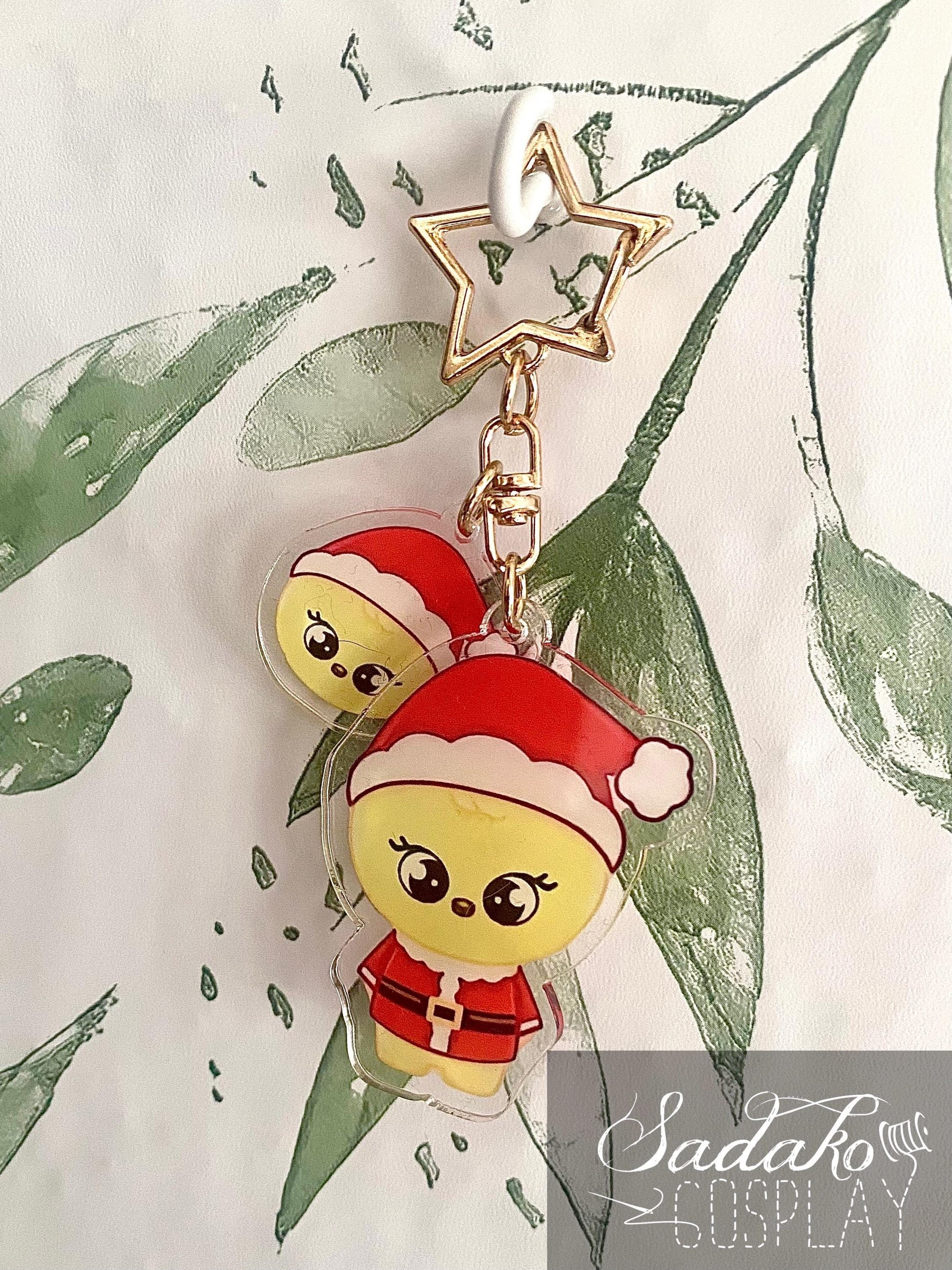 Weihnachten SKZOO Acryl Keychain, Stray Kids Schlüssel Anhänger für Stay