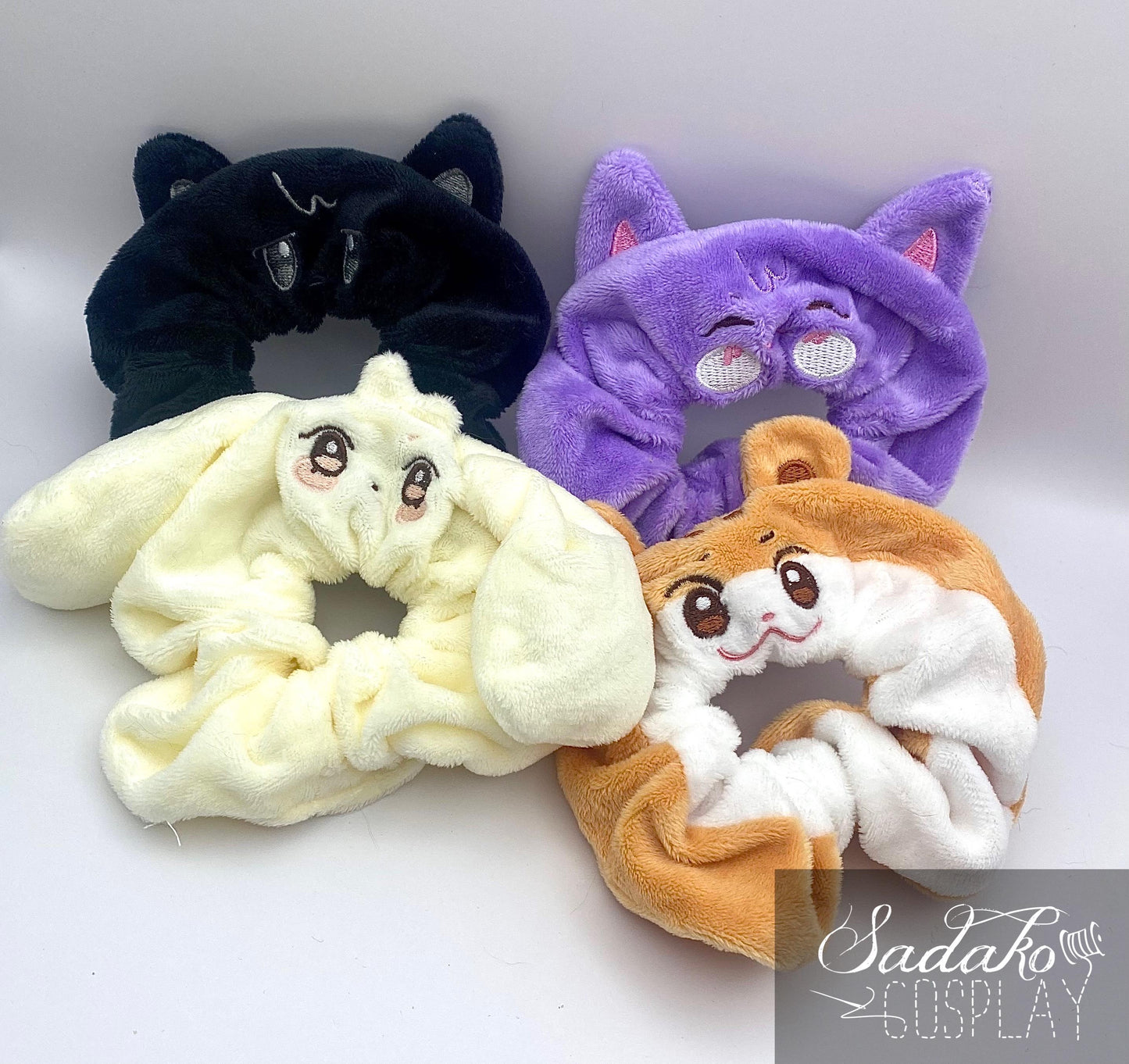 Aniteez Scrunchie – ATEEZ inspiriertes Haargummi K-Pop Fan Accessoire