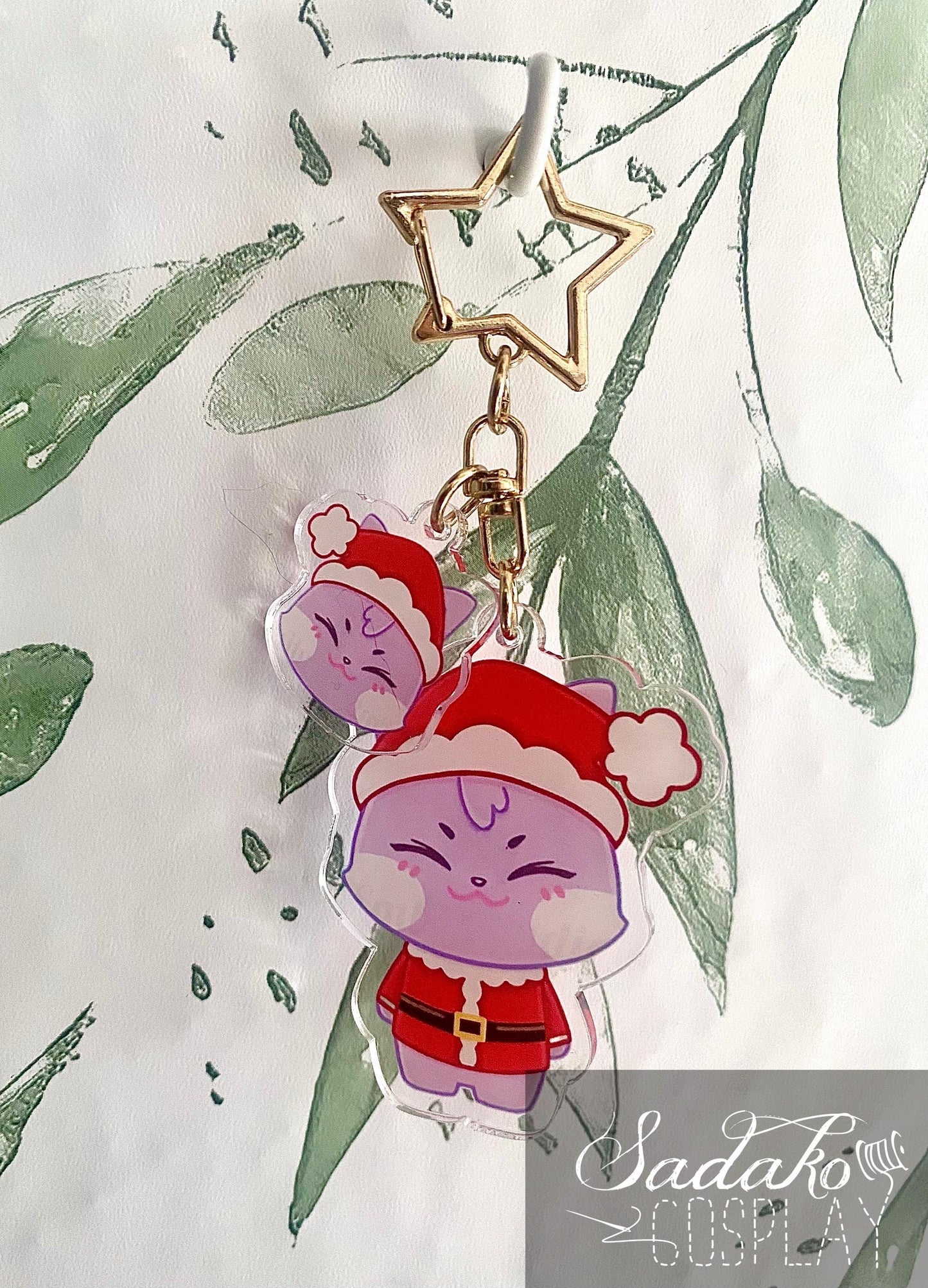 Weihnachten Aniteez Acryl Keychain, Ateez Schlüssel Anhänger für Atiny
