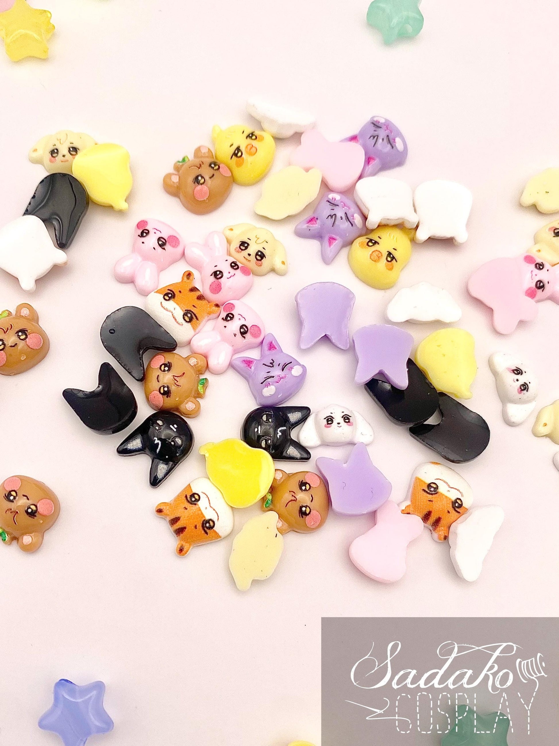 ATEEZ Aniteez flatback Acryl charms - 50 Stück (neue Version)