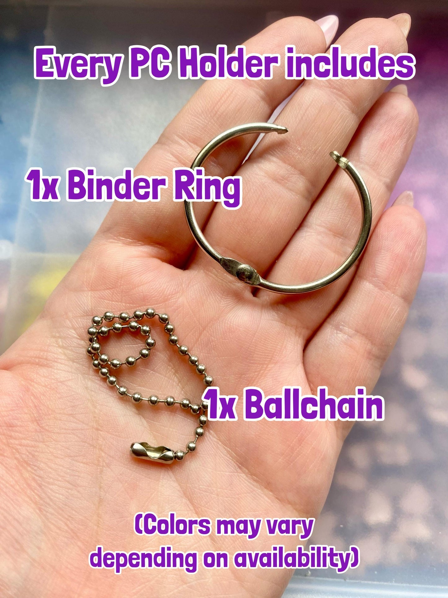 Sunshine & Protector Acrylic Photocard Holder Set