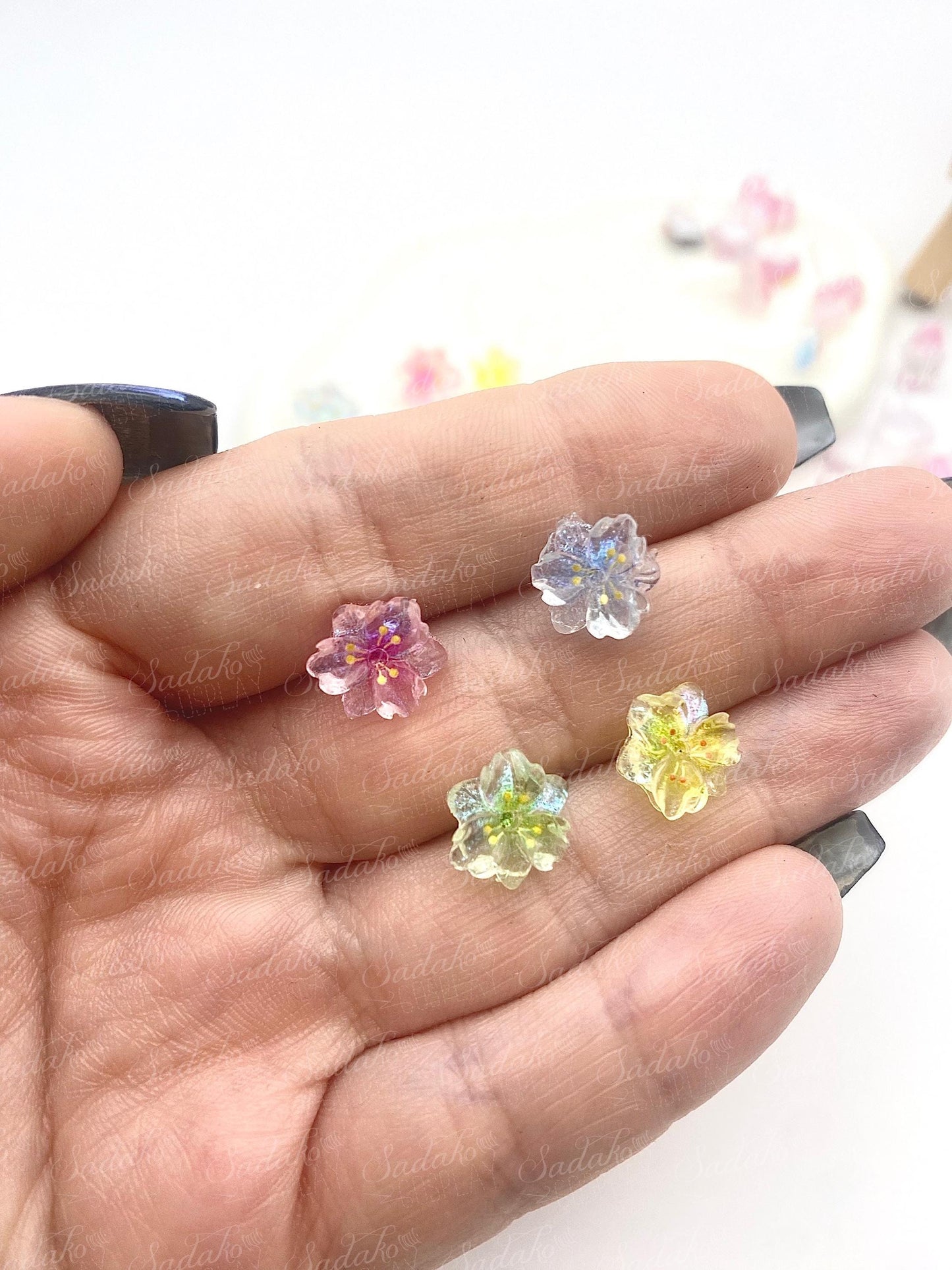 Mix & Match Blumen Mini Ohrstecker