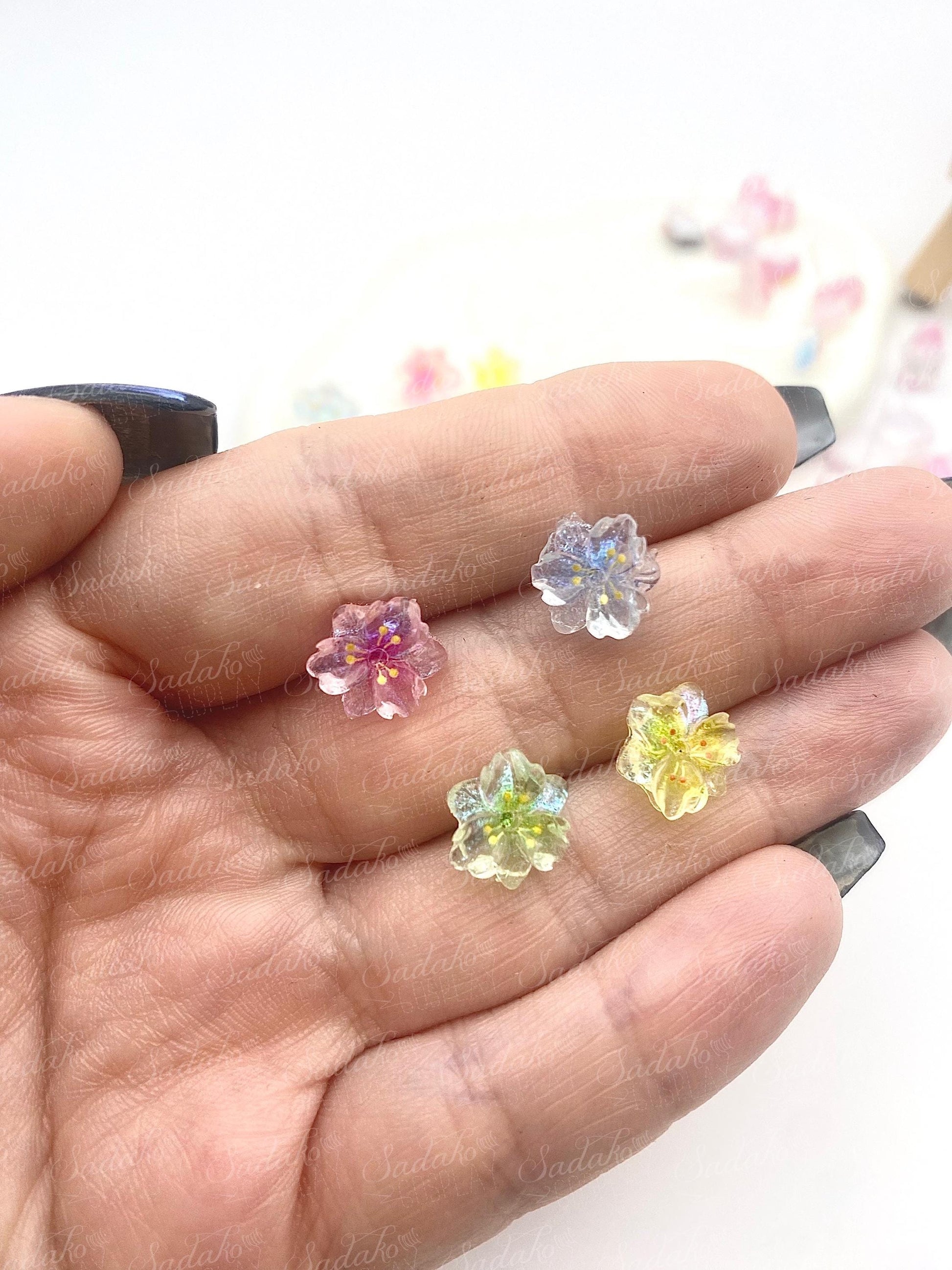 Mix & Match Blumen Mini Ohrstecker