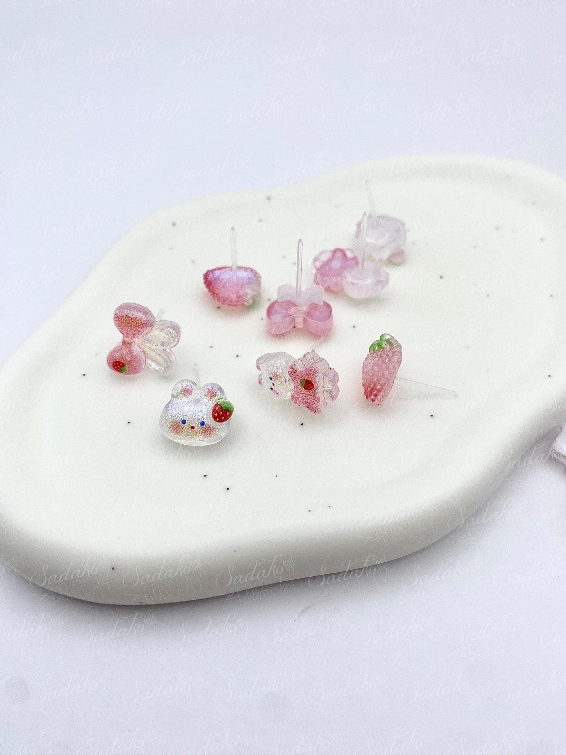 Mix & Match Hasen Mini Ohrstecker