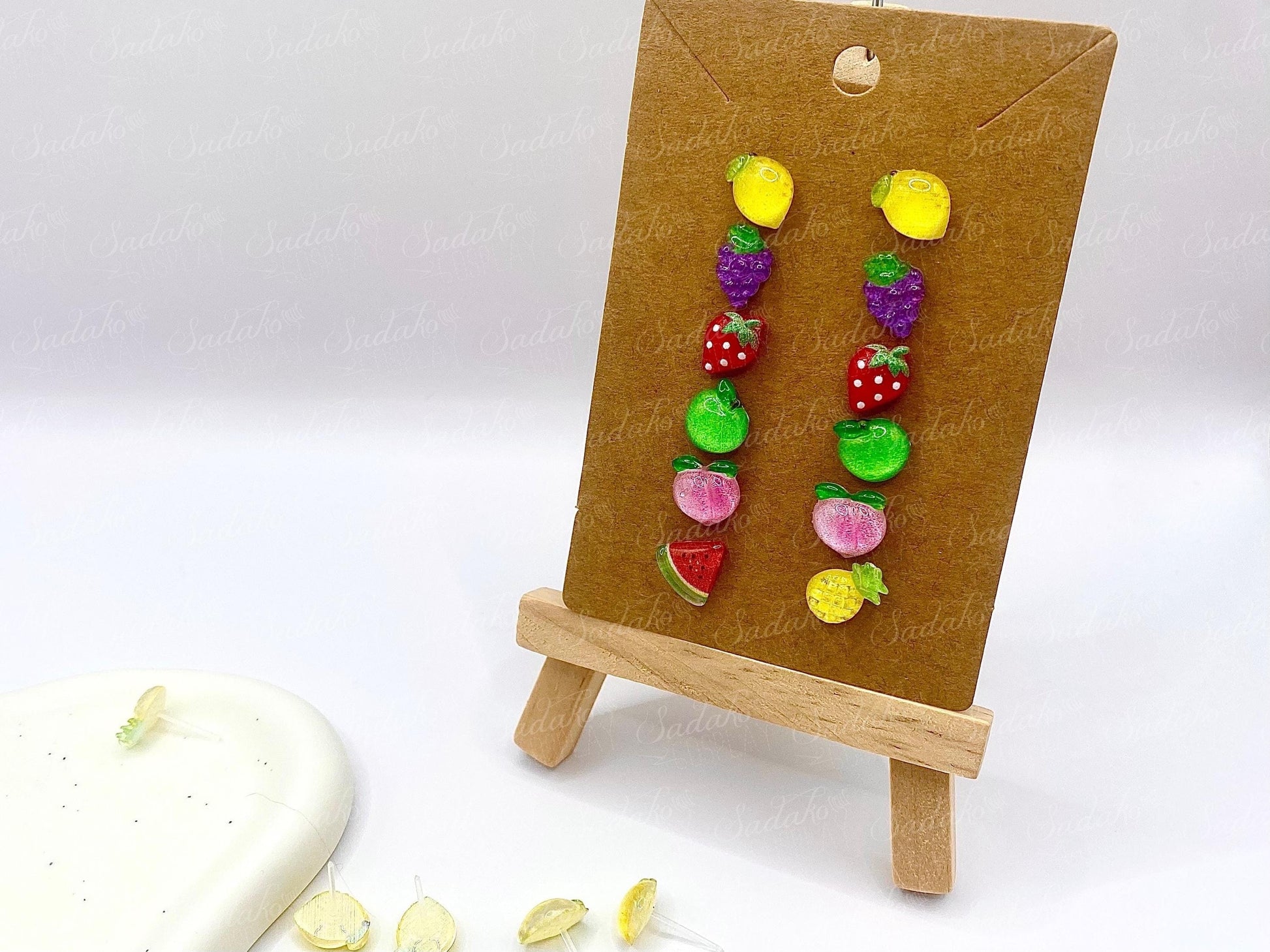 Mix & Match Obst Mini Ohrstecker