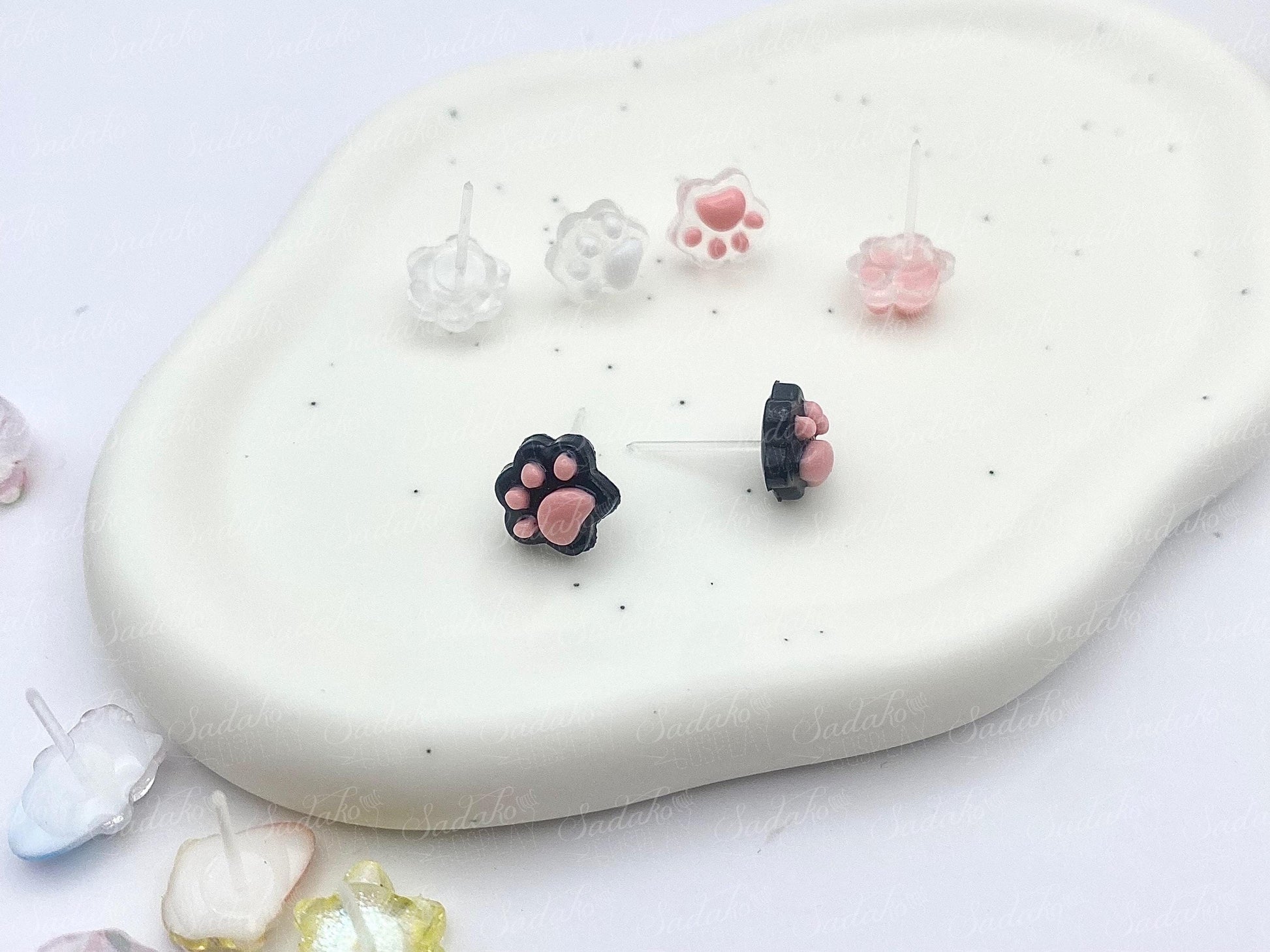 Mix & Match Pfote Mini Ohrstecker